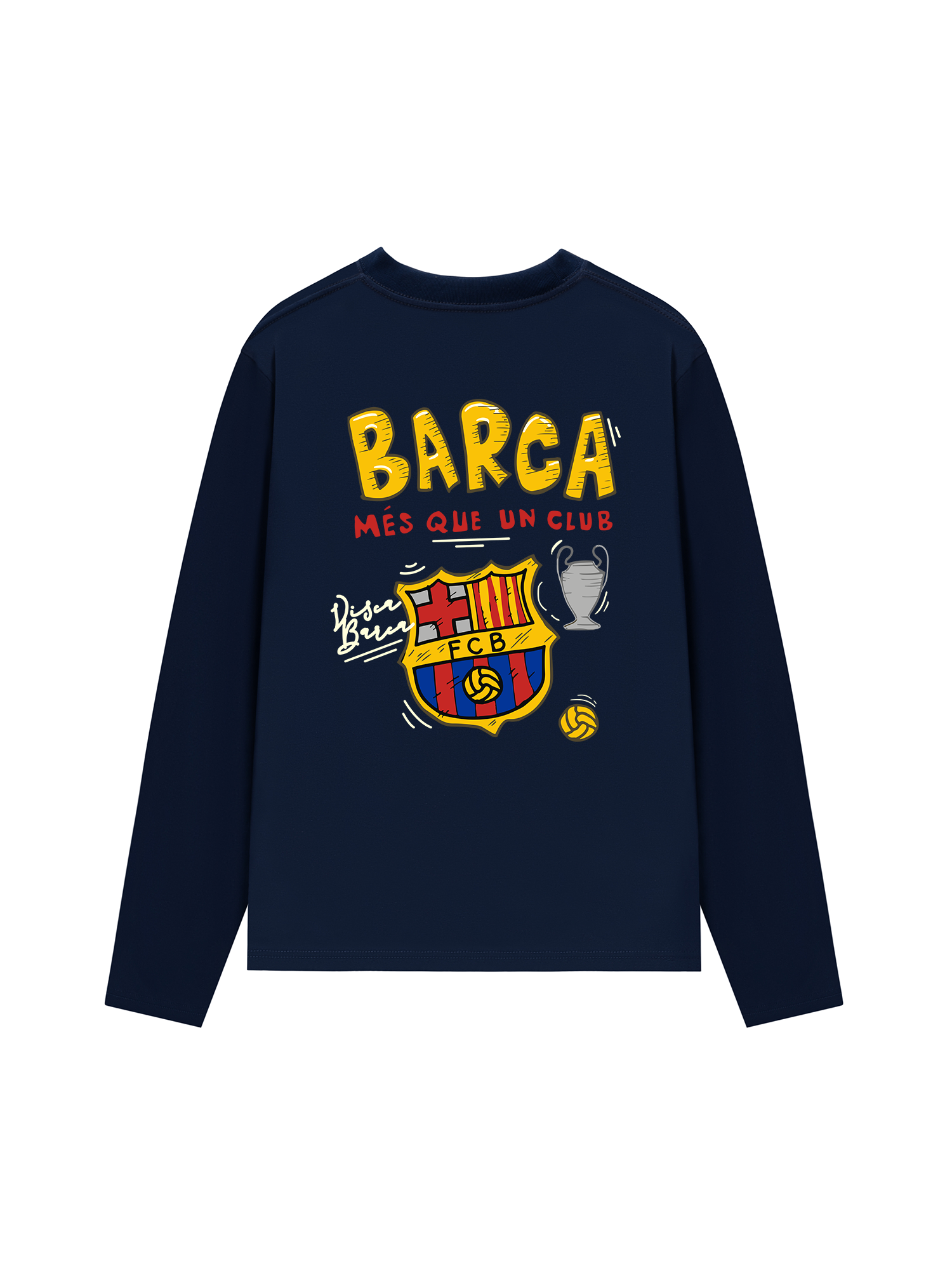 Áo Thun Dài Tay Barca Més Que Un Club