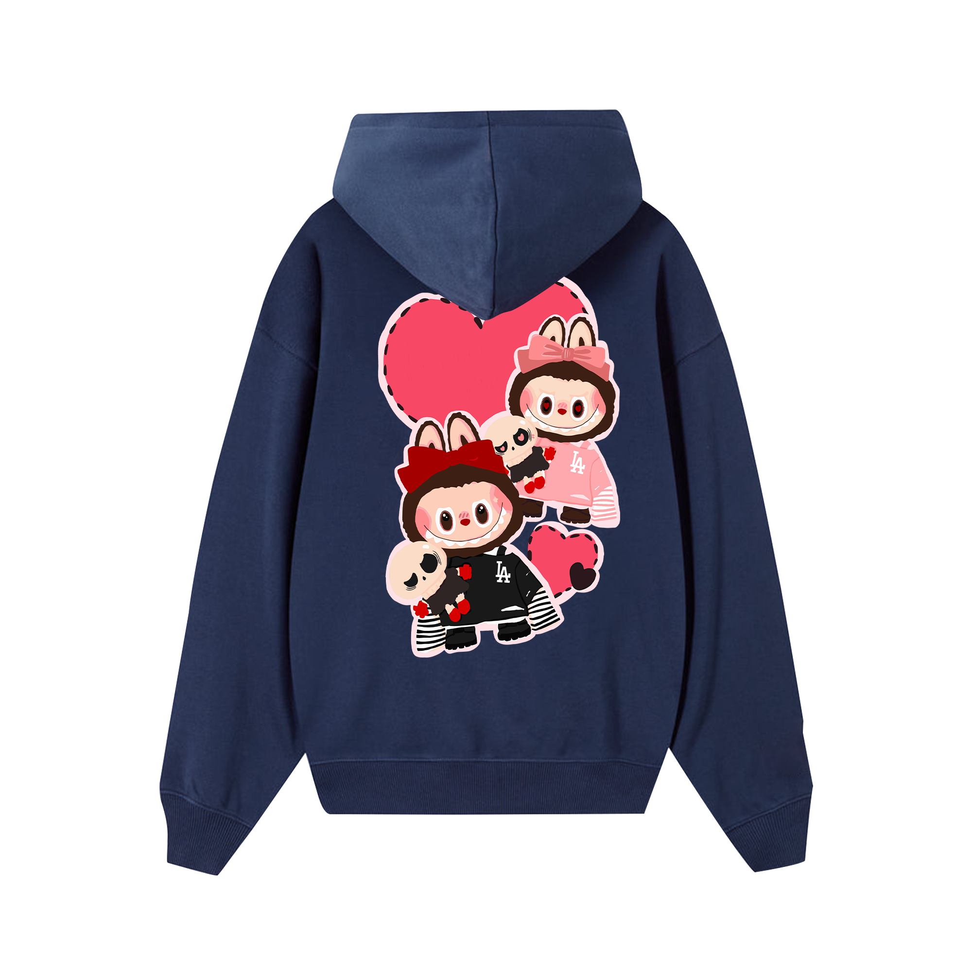 MLB Labubu Lovely Twins LA Hoodie