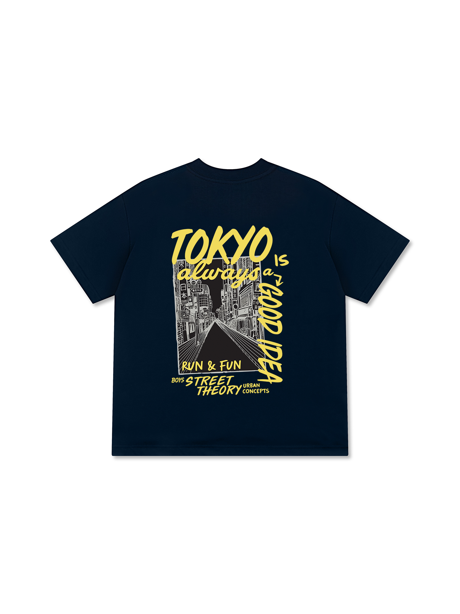 Áo Thun Relaxed Fit Cotton Tokyo Always Is A Good Idea