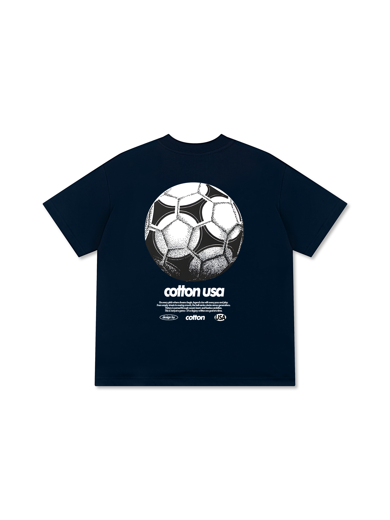 Áo Thun Relaxed Fit Soccer Vintage Ball