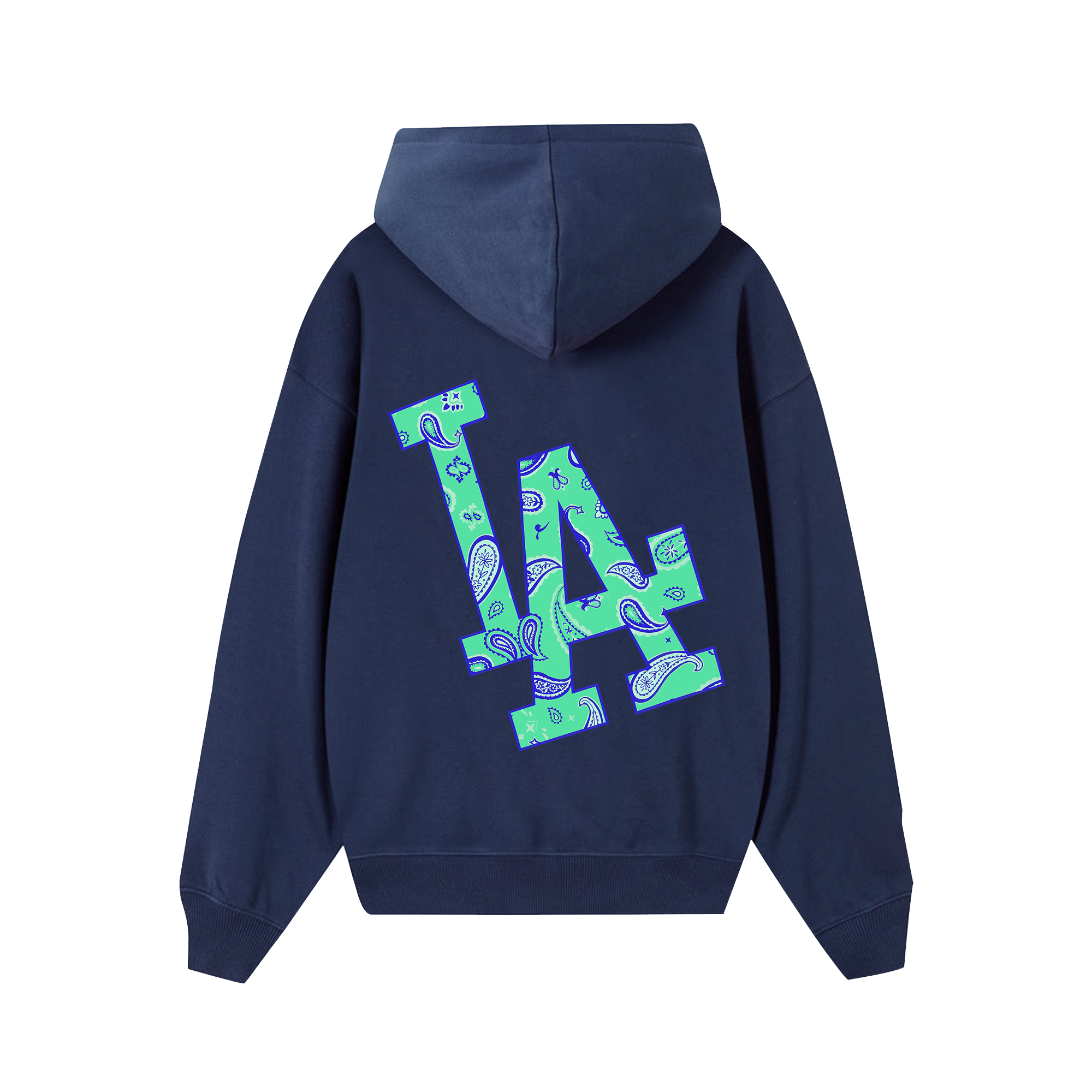 MLB Floral Green Bandana Hoodie