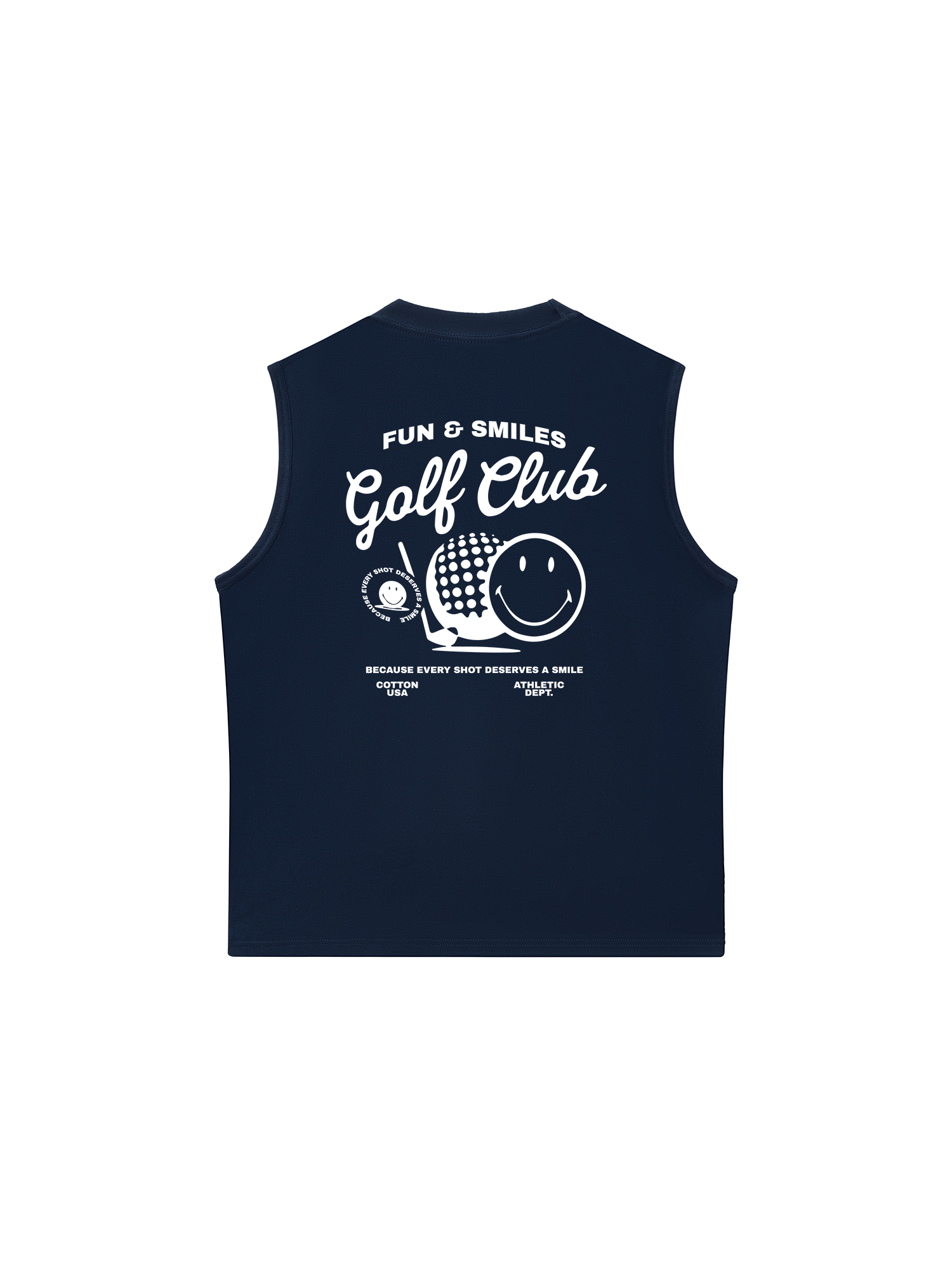 Áo Ba Lỗ Relaxed Fit Golf Deserves A Smile