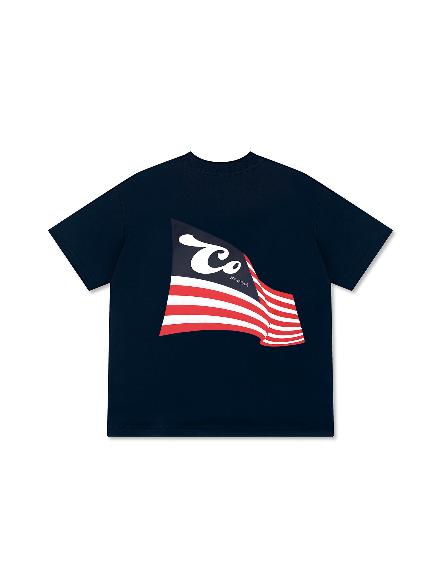 Áo Thun Relaxed Fit USA Cotton USA Flag