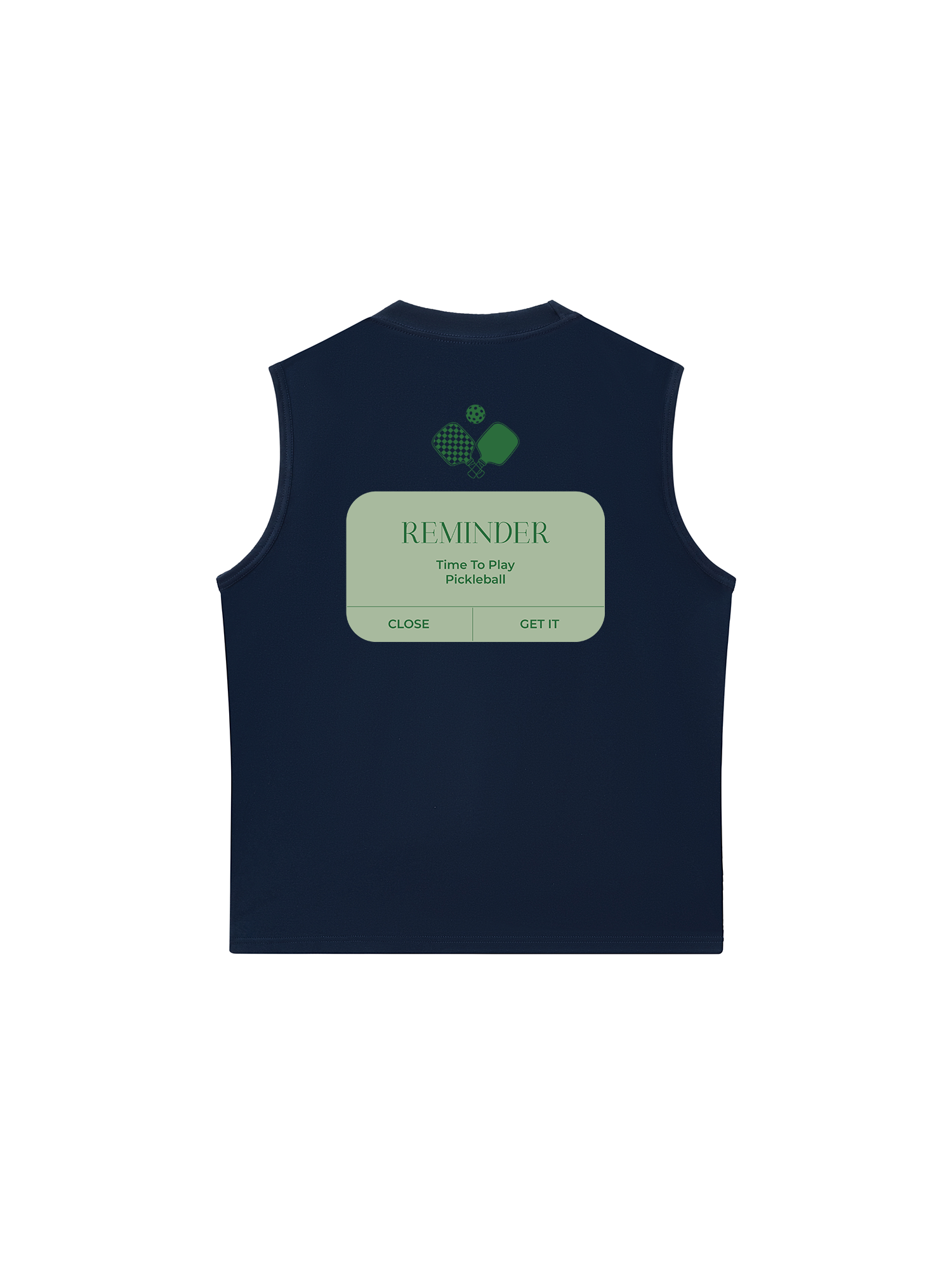 Áo Ba Lỗ Relaxed Fit Pickleball Reminder Time To Play Pickleball