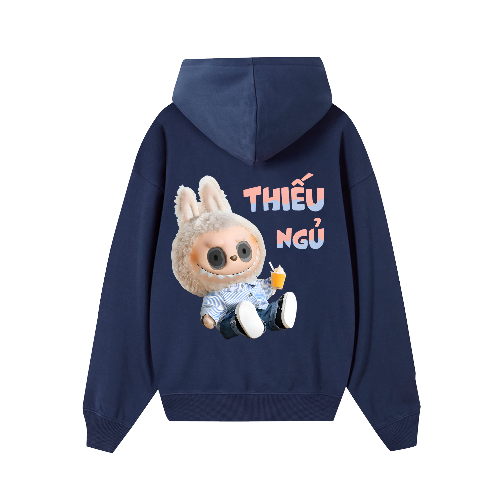 Labubu Thiếu Ngủ Hoodie