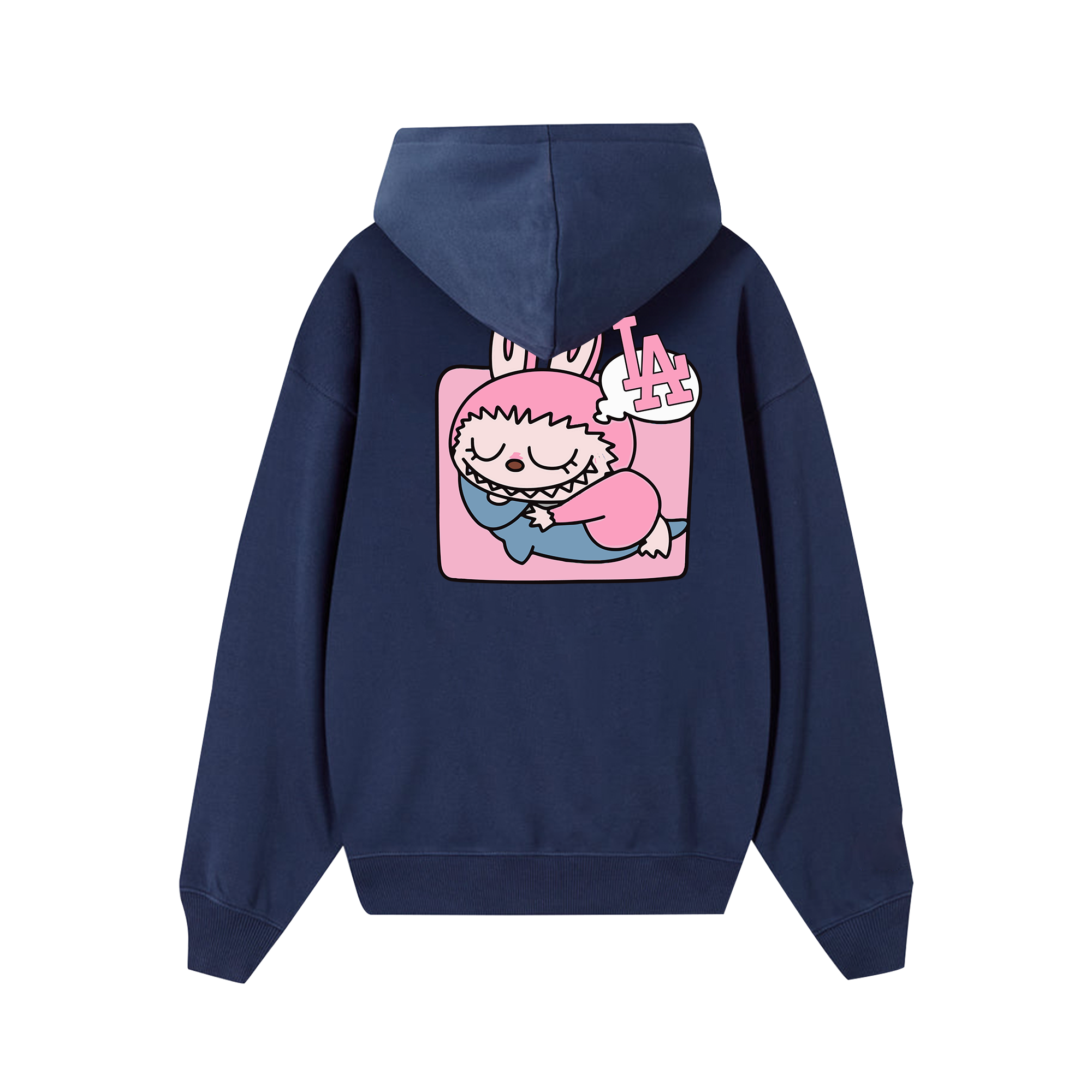 MLB Labubu LA Sleepy Fishy Hoodie