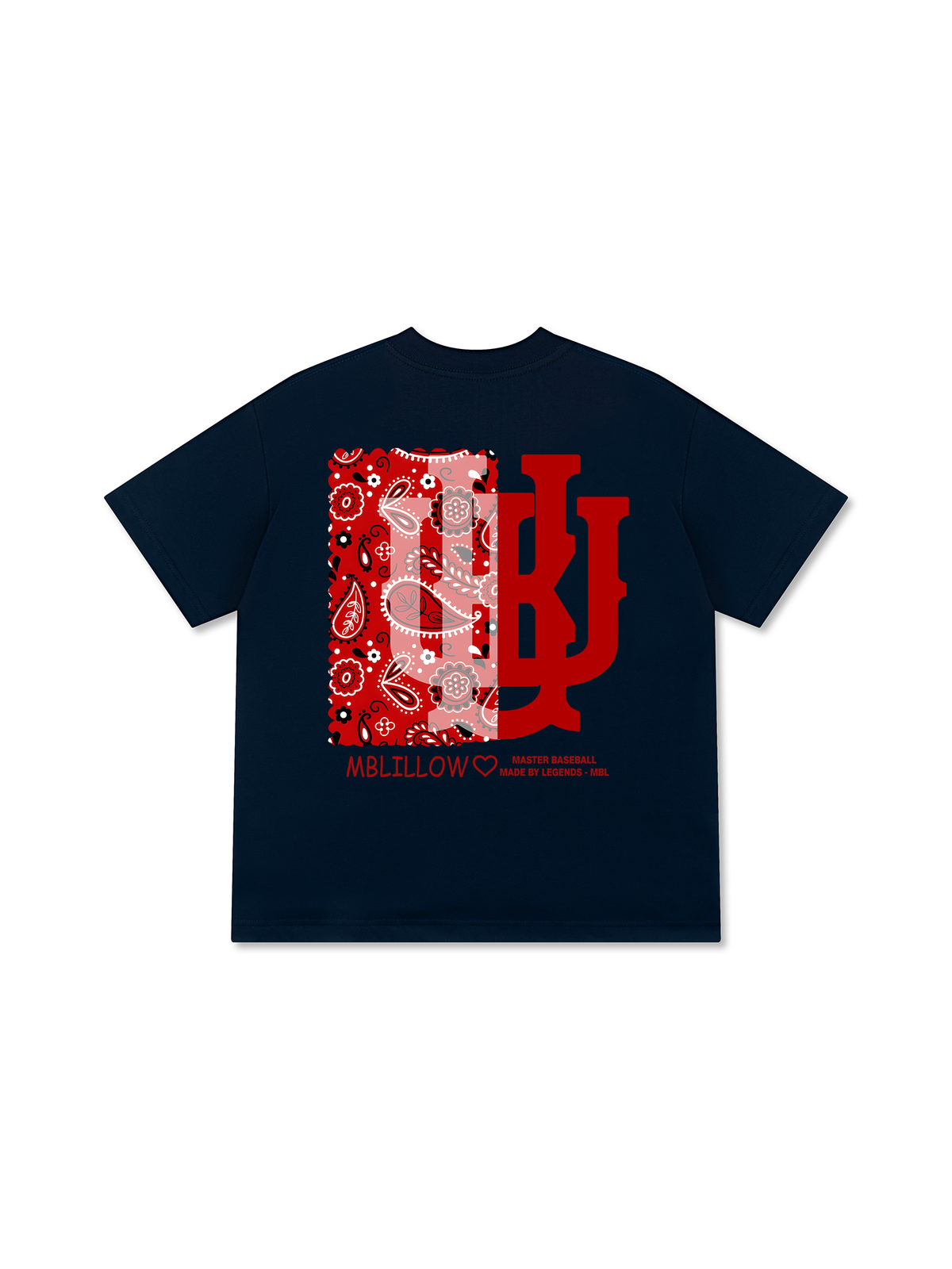 Áo Thun Relaxed Fit Master Baseball Red Bandana