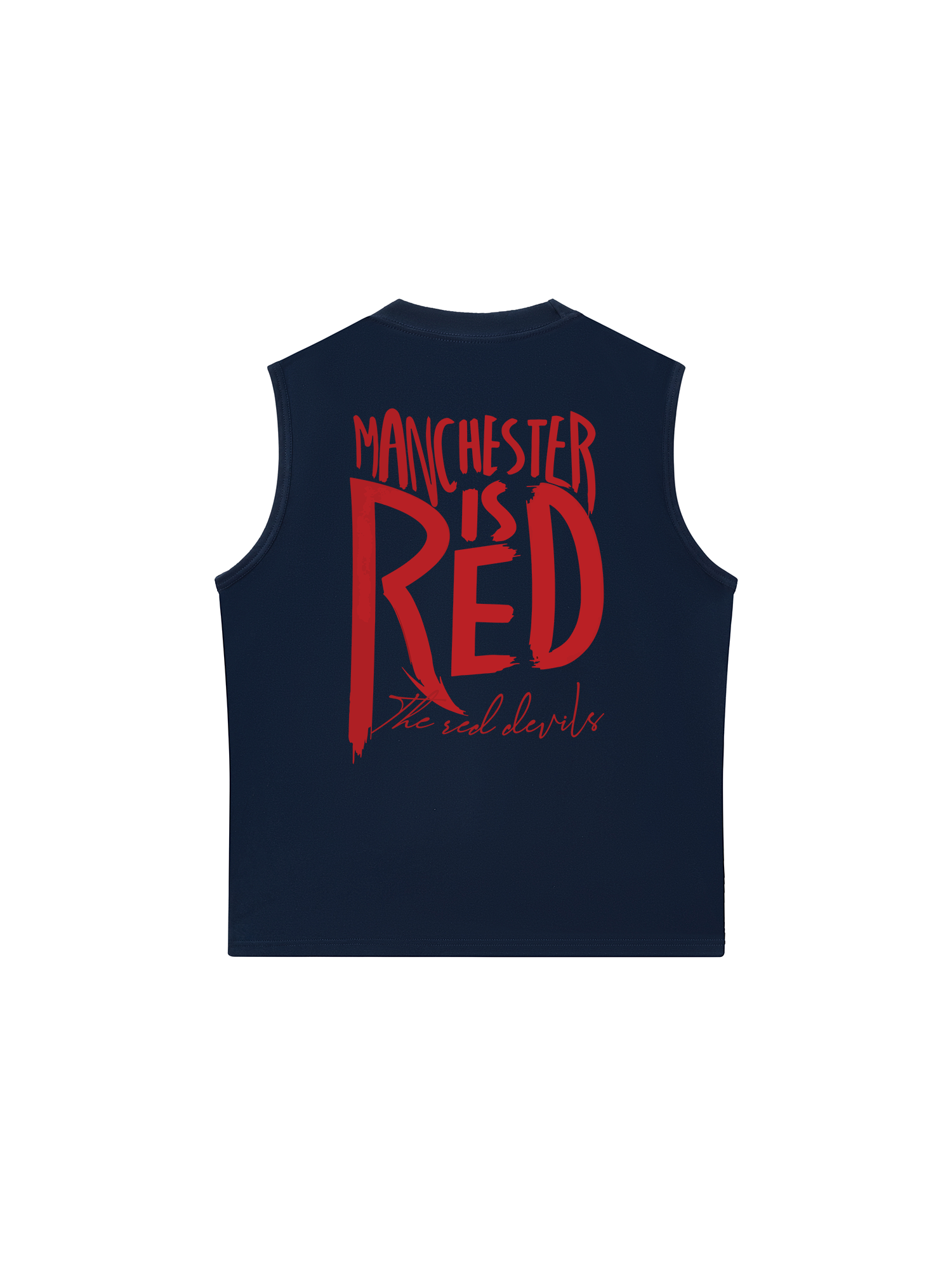 Áo Ba Lỗ Relaxed Fit Manchester is Red