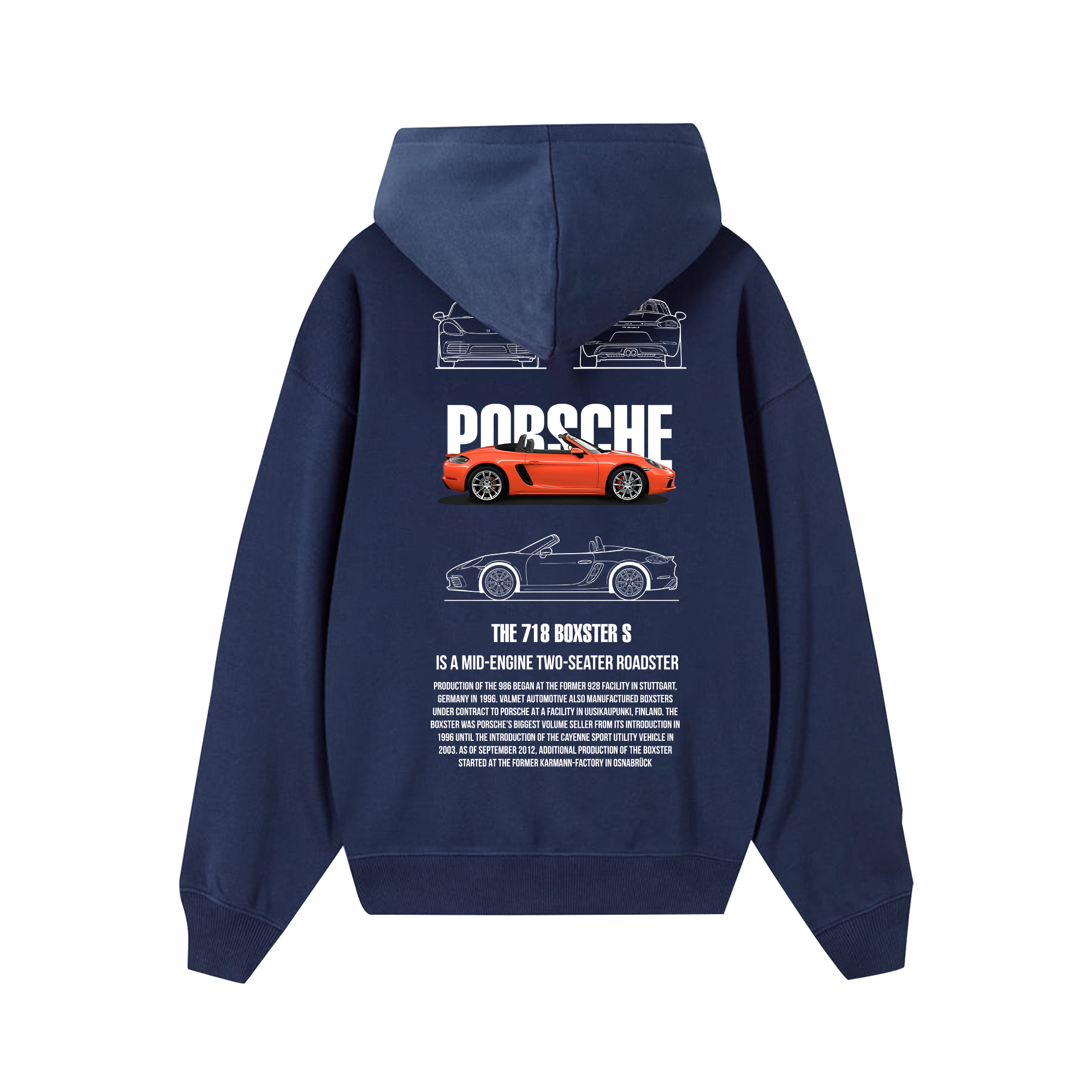 Porsche 718 BOXSTER S Hoodie