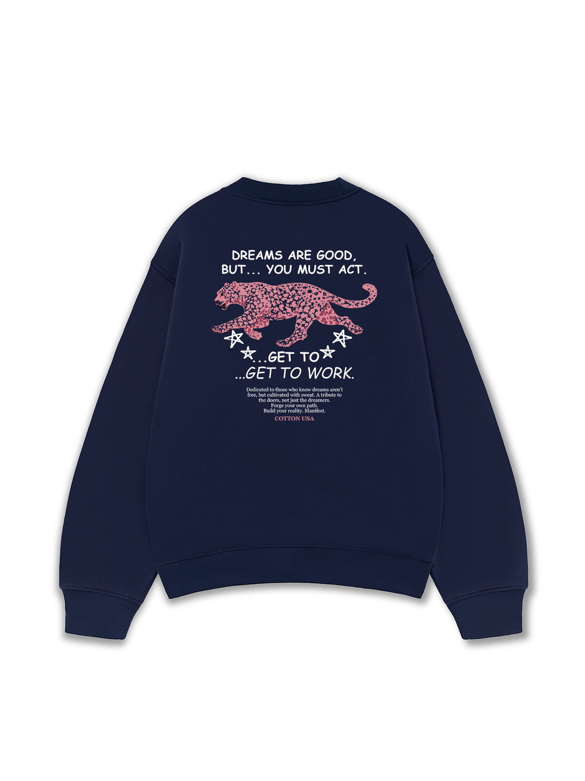 Áo Sweater Nỉ Hai Da Urban Leopard Pinkpanther
