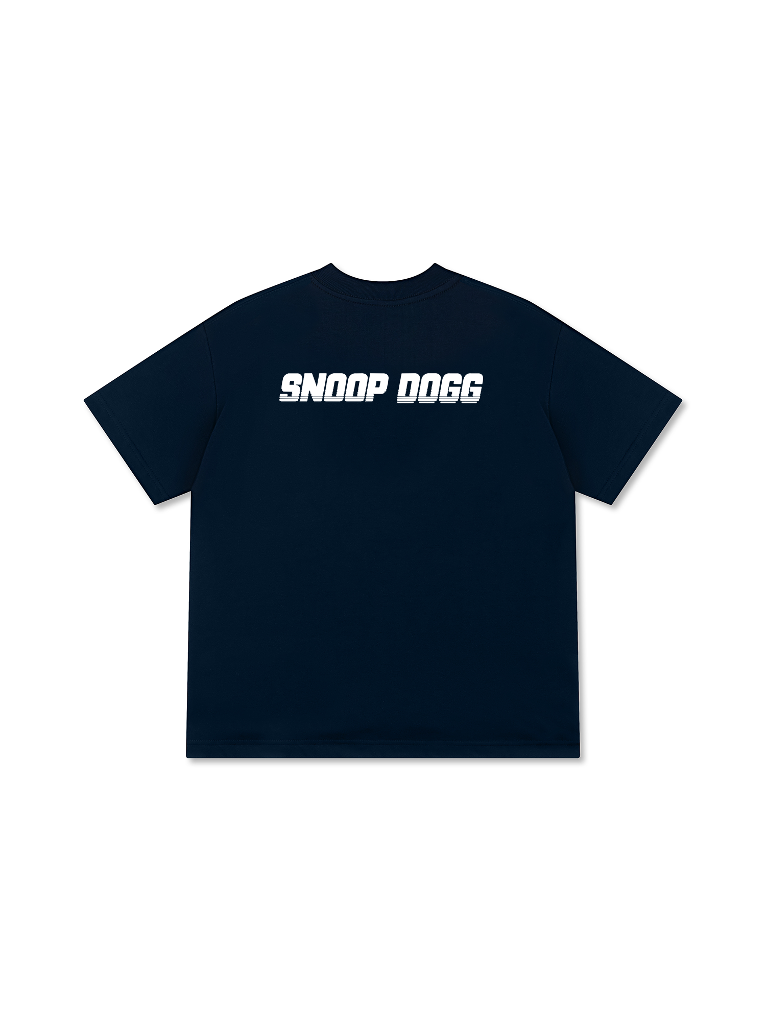 Áo Thun Relaxed Fit Rapper Black And White Snoop Dog