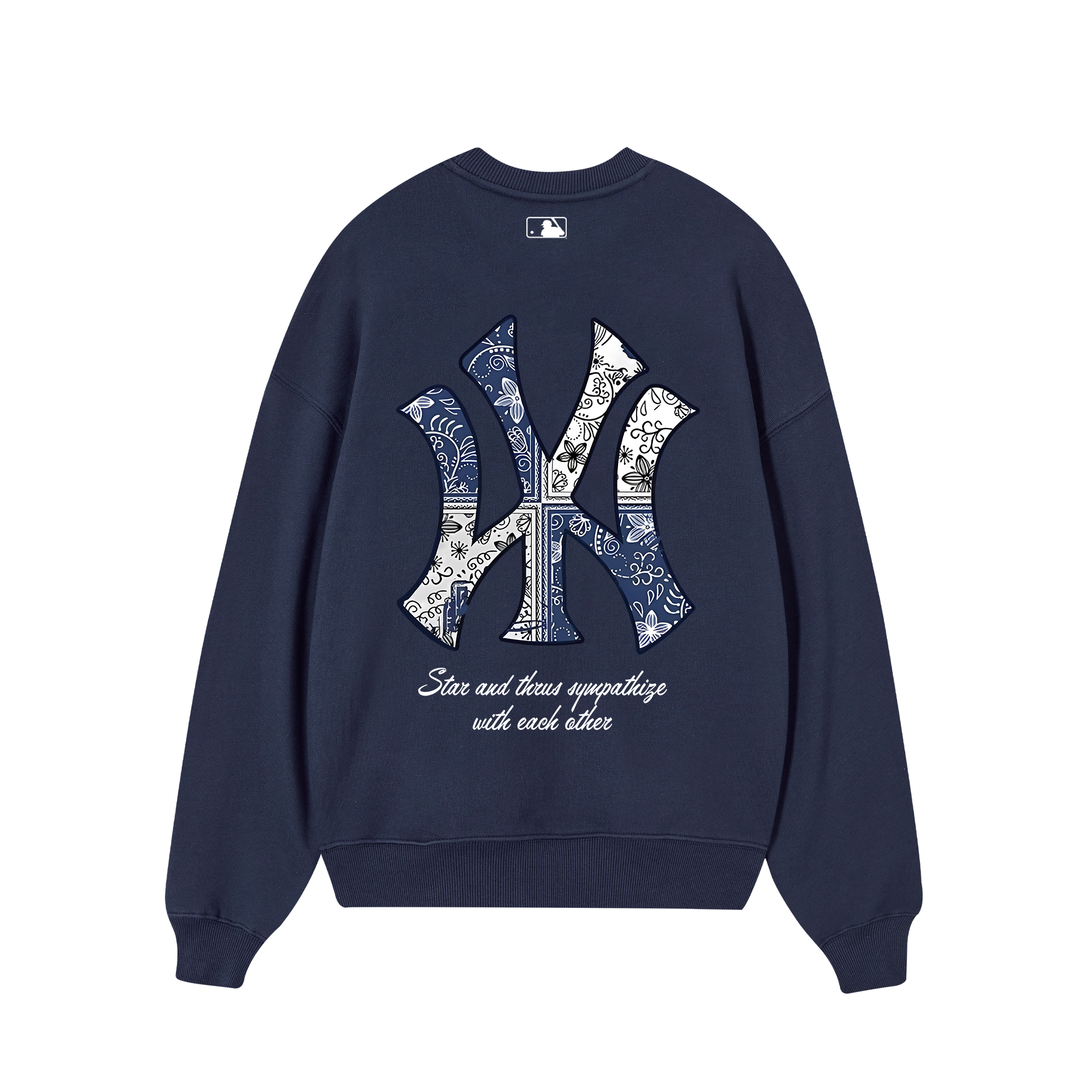 MLB Floral Star Sweater