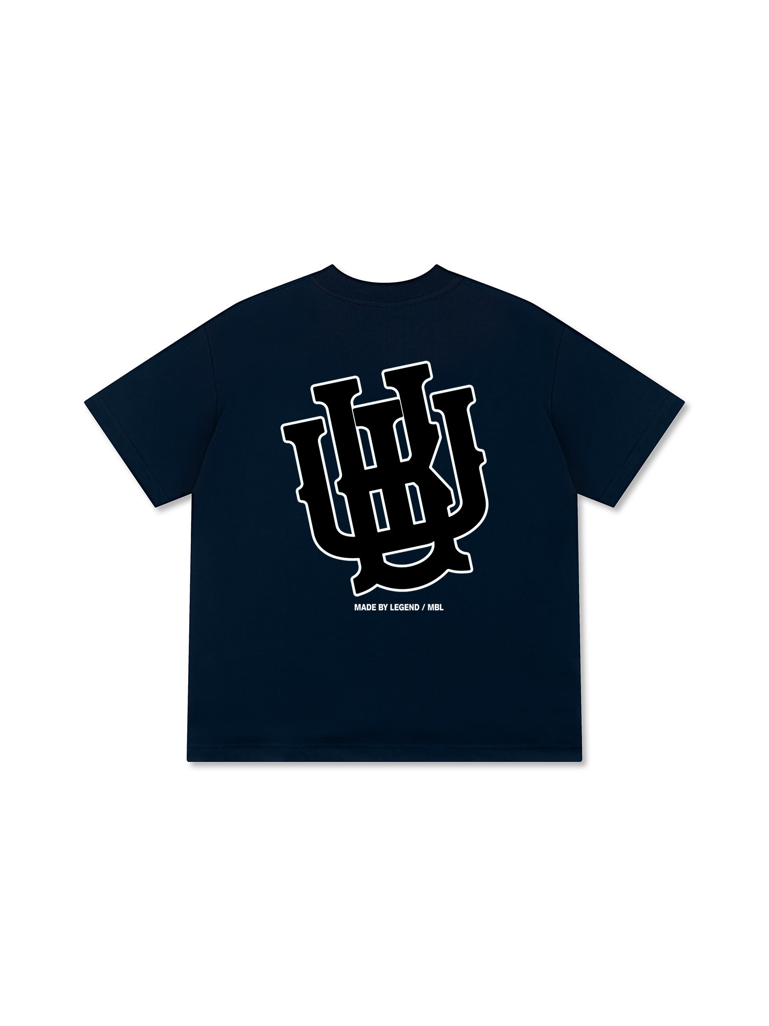 Áo Thun Relaxed Fit Master Baseball Black And White