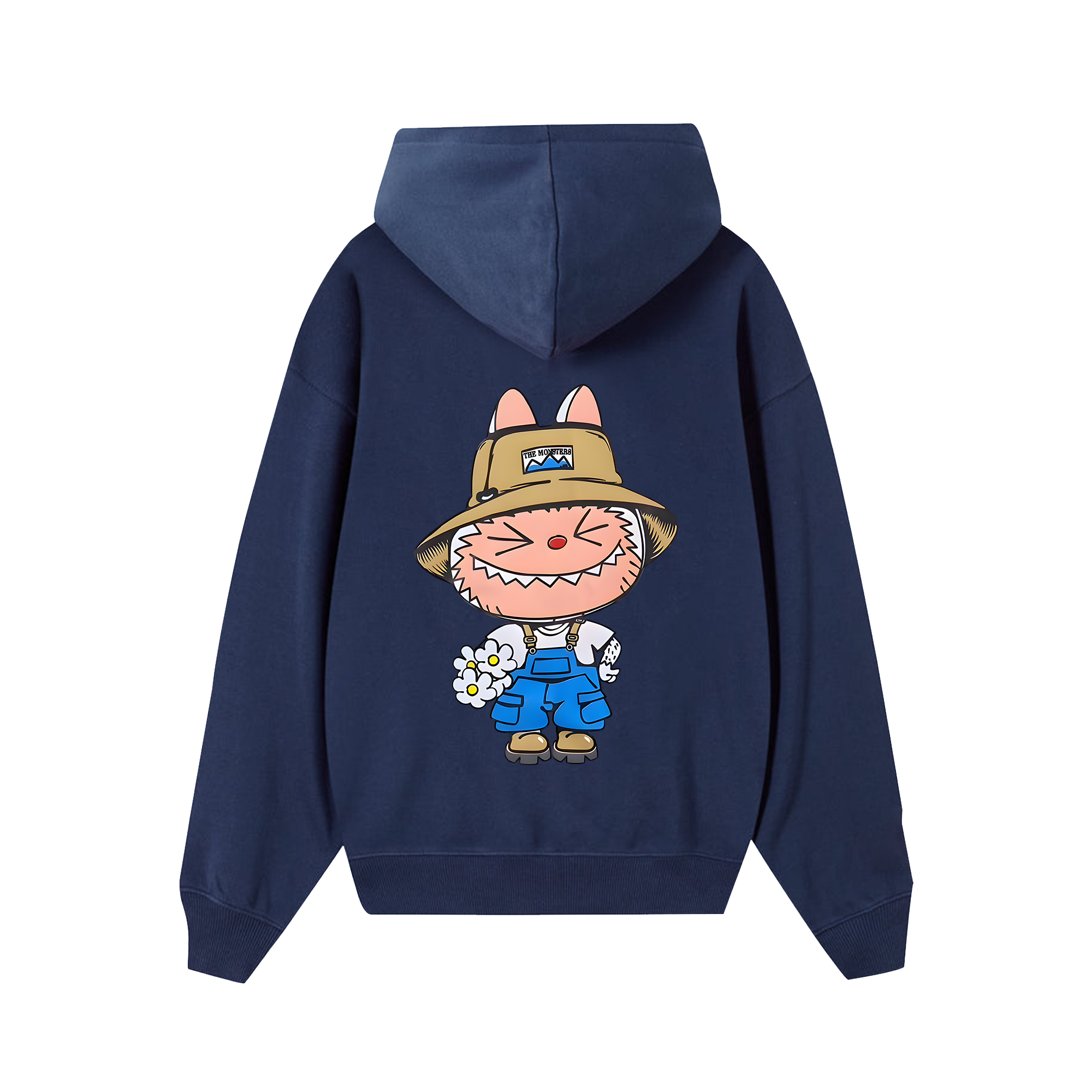 Labubu Farmer Cute Daisy Hoodie