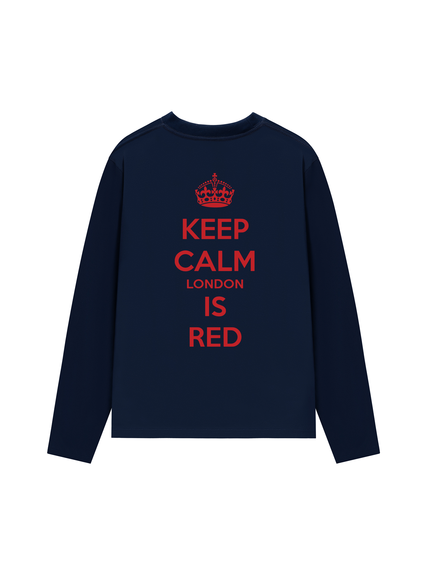 Áo Thun Dài Tay Soccer Keep Calm London Is Red