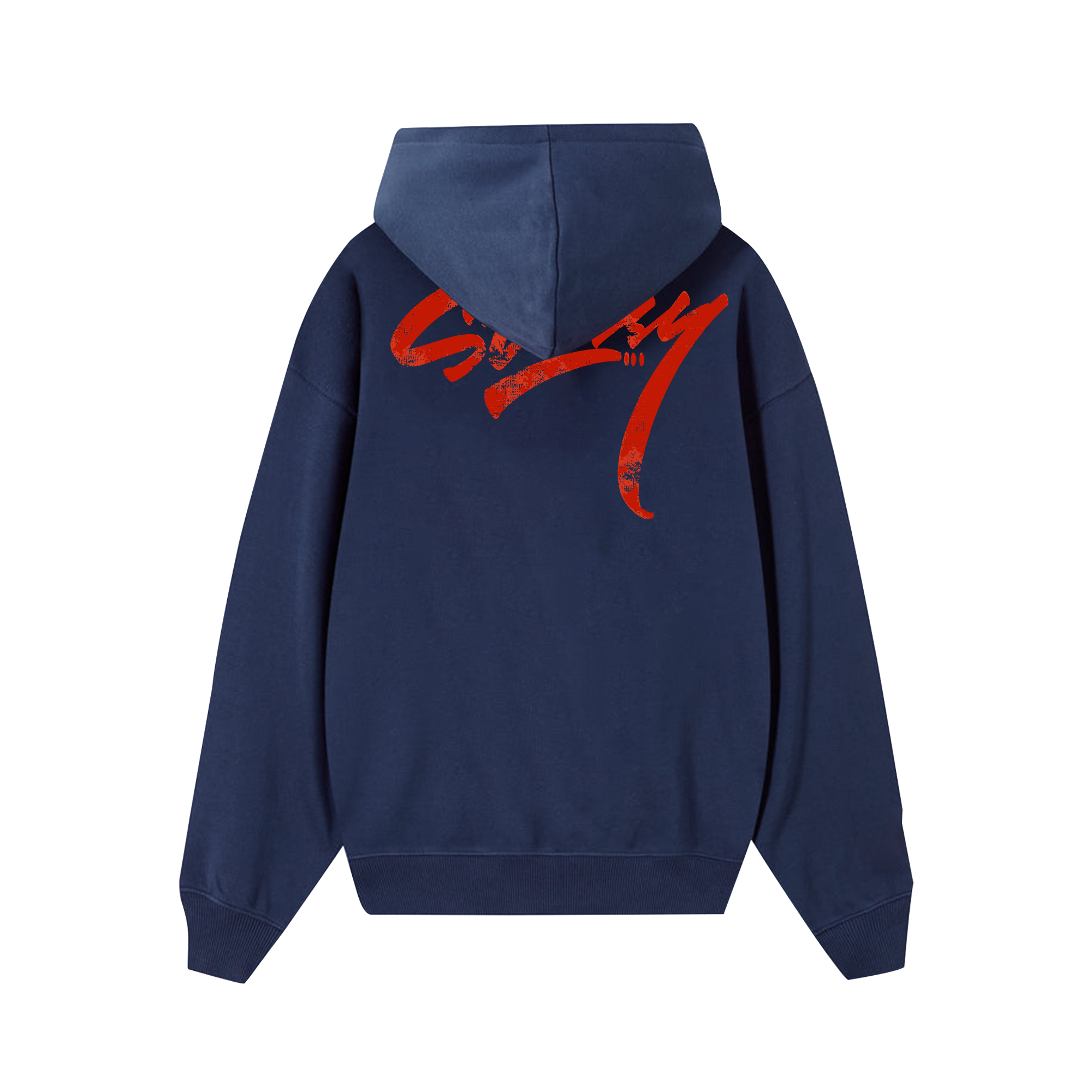 Stussy Signature Red Hoodie