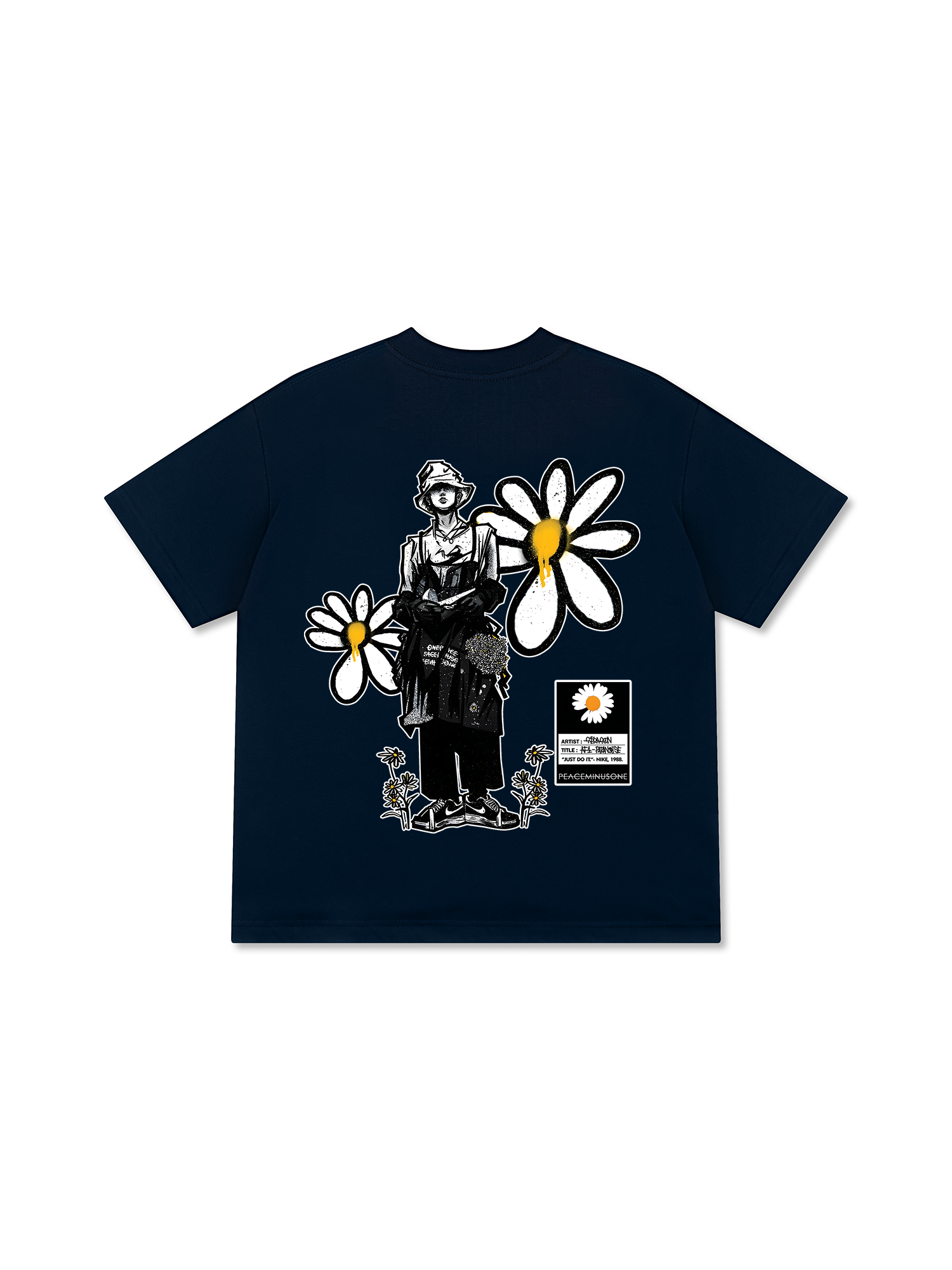 Áo Thun Relaxed Fit Floral X GD Art Daisy