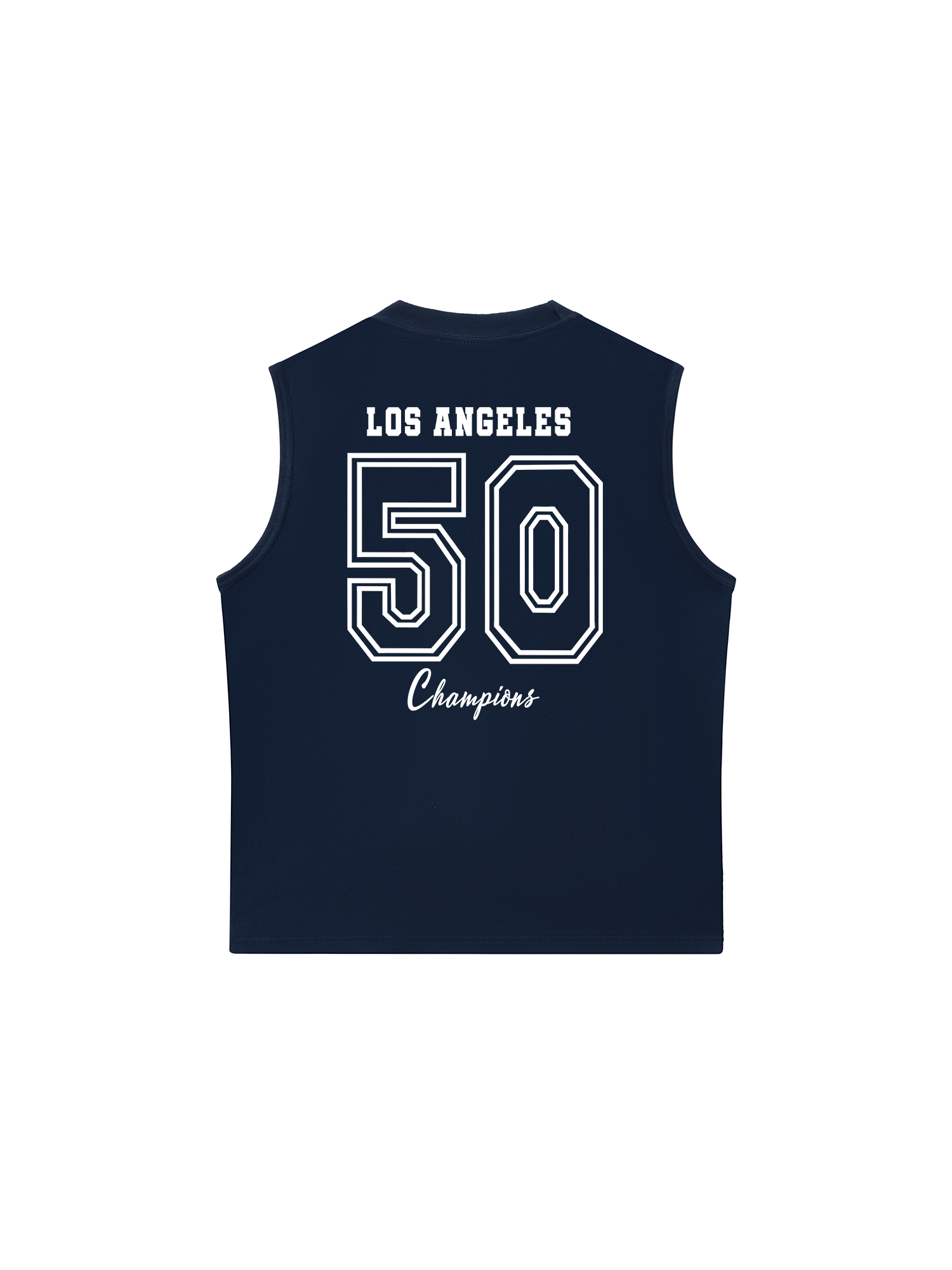 Áo Ba Lỗ Relaxed Fit Los Angeles Champions Black&White