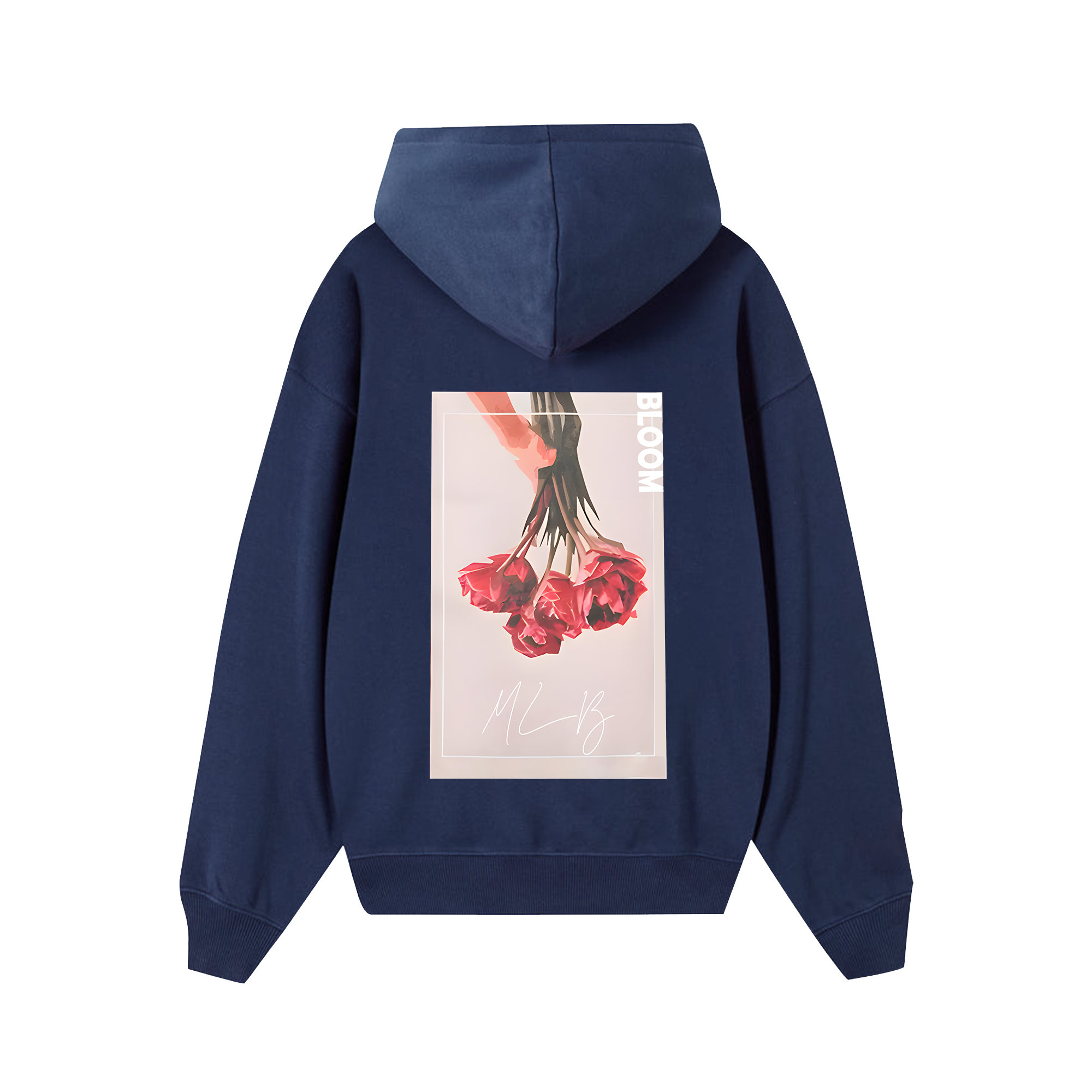 MLB Floral Pink Bloom Cute Hoodie