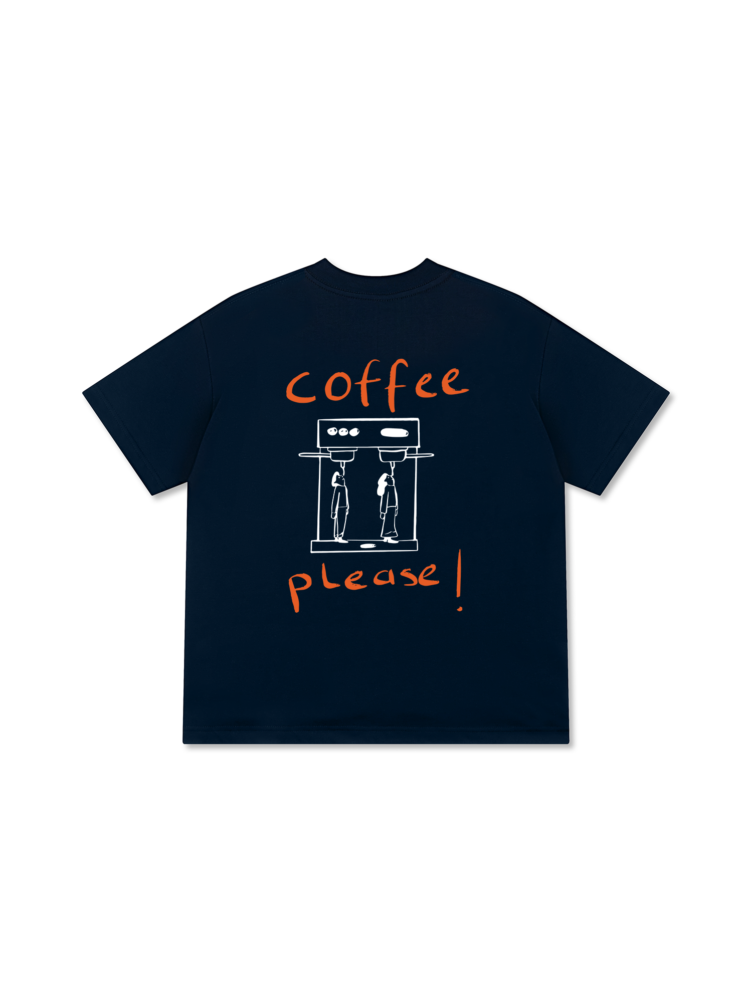 Áo Thun Relaxed Fit Daily Cup Coffee Please