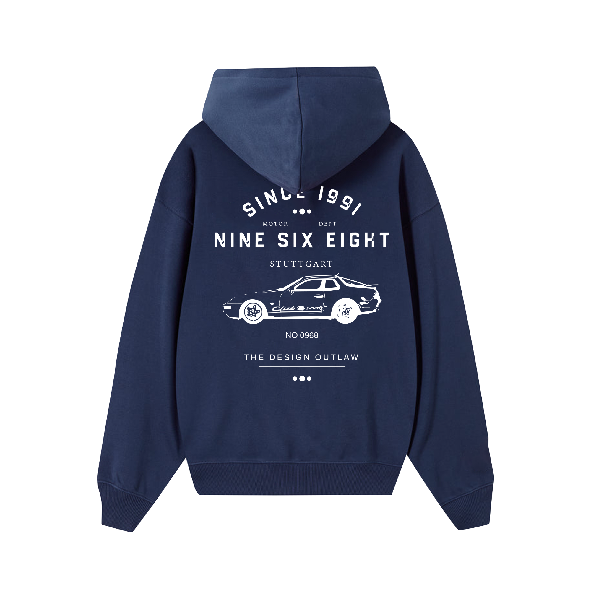 Porsche Nine Six Eight Hoodie