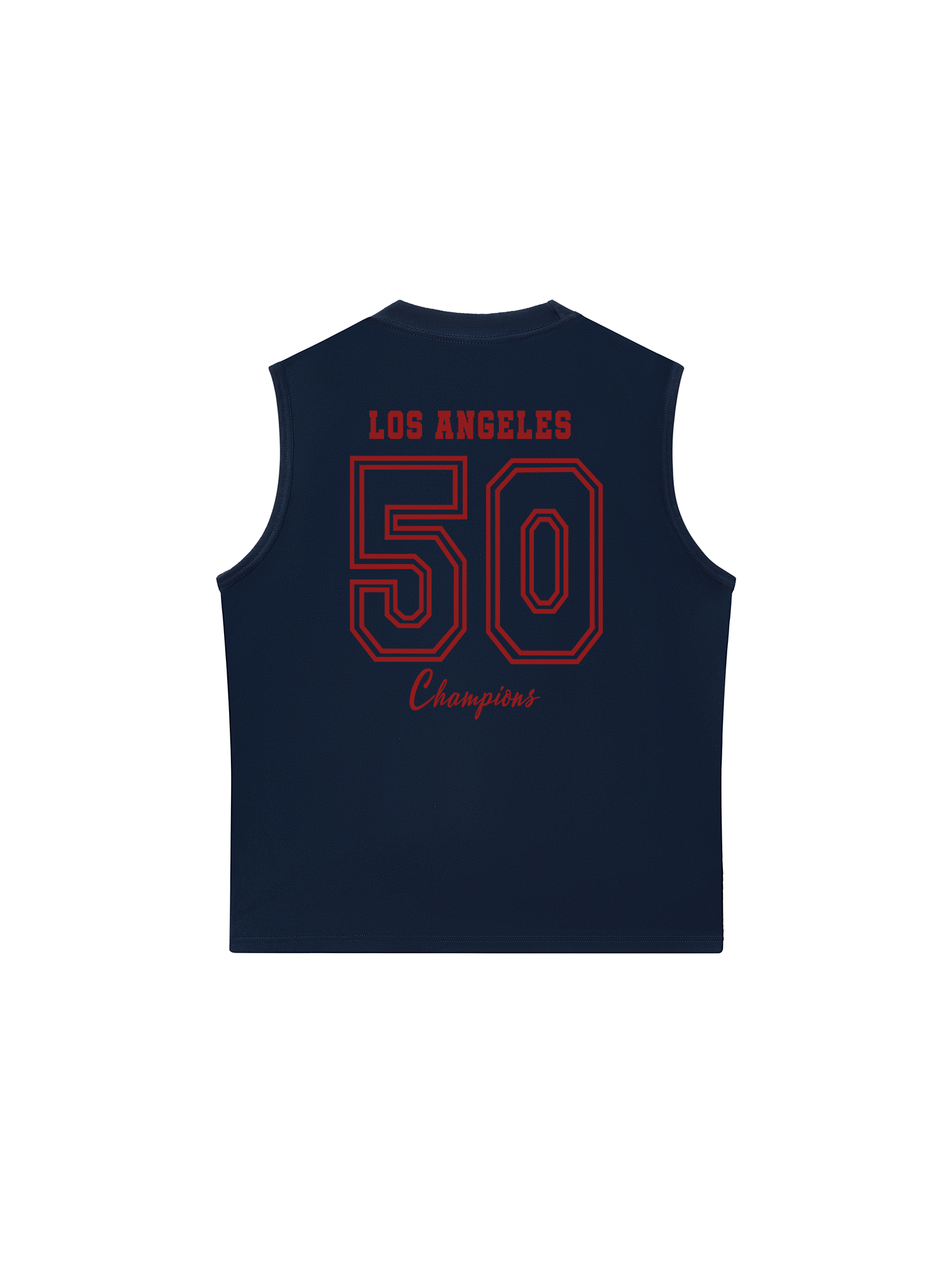 Áo Ba Lỗ Relaxed Fit Los Angeles Champions Red