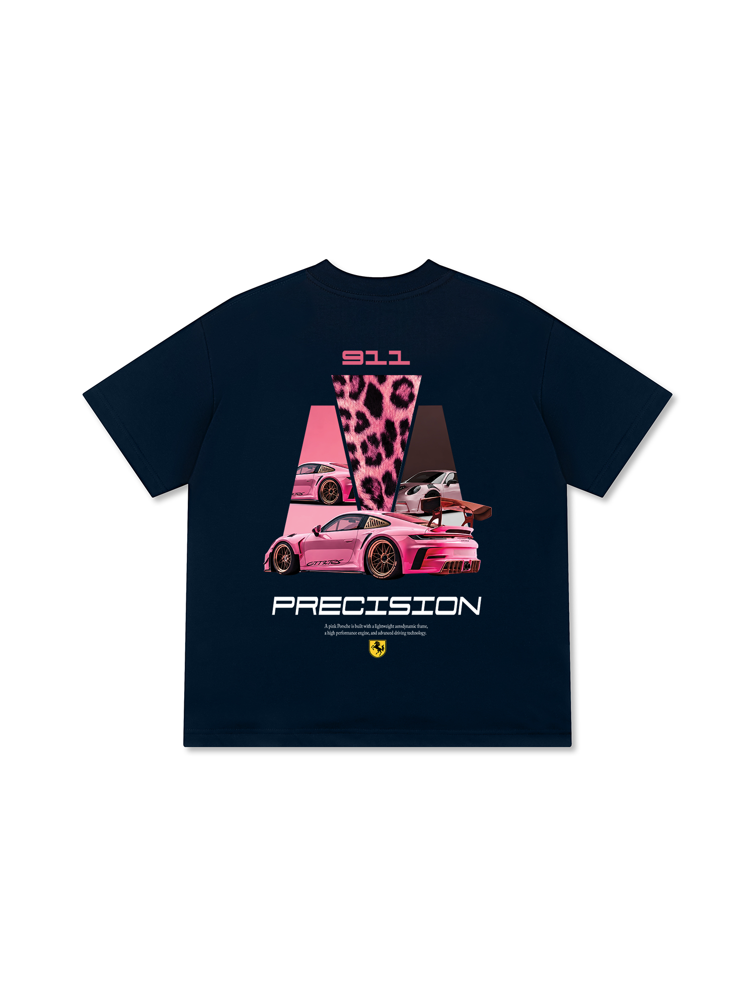 Áo Thun Relaxed Fit Leopard Pink 911