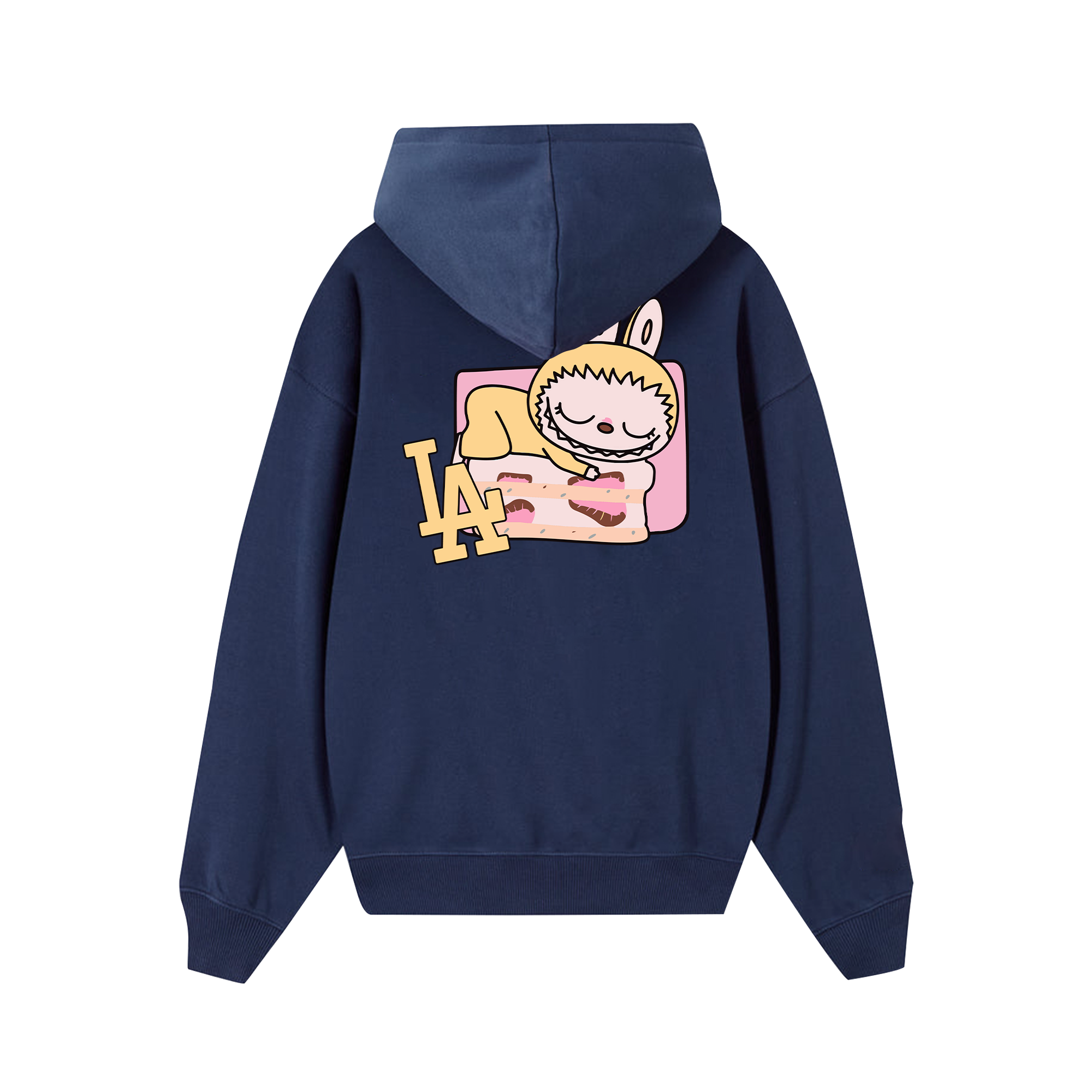 MLB Labubu Strawberry Pie LA Hoodie