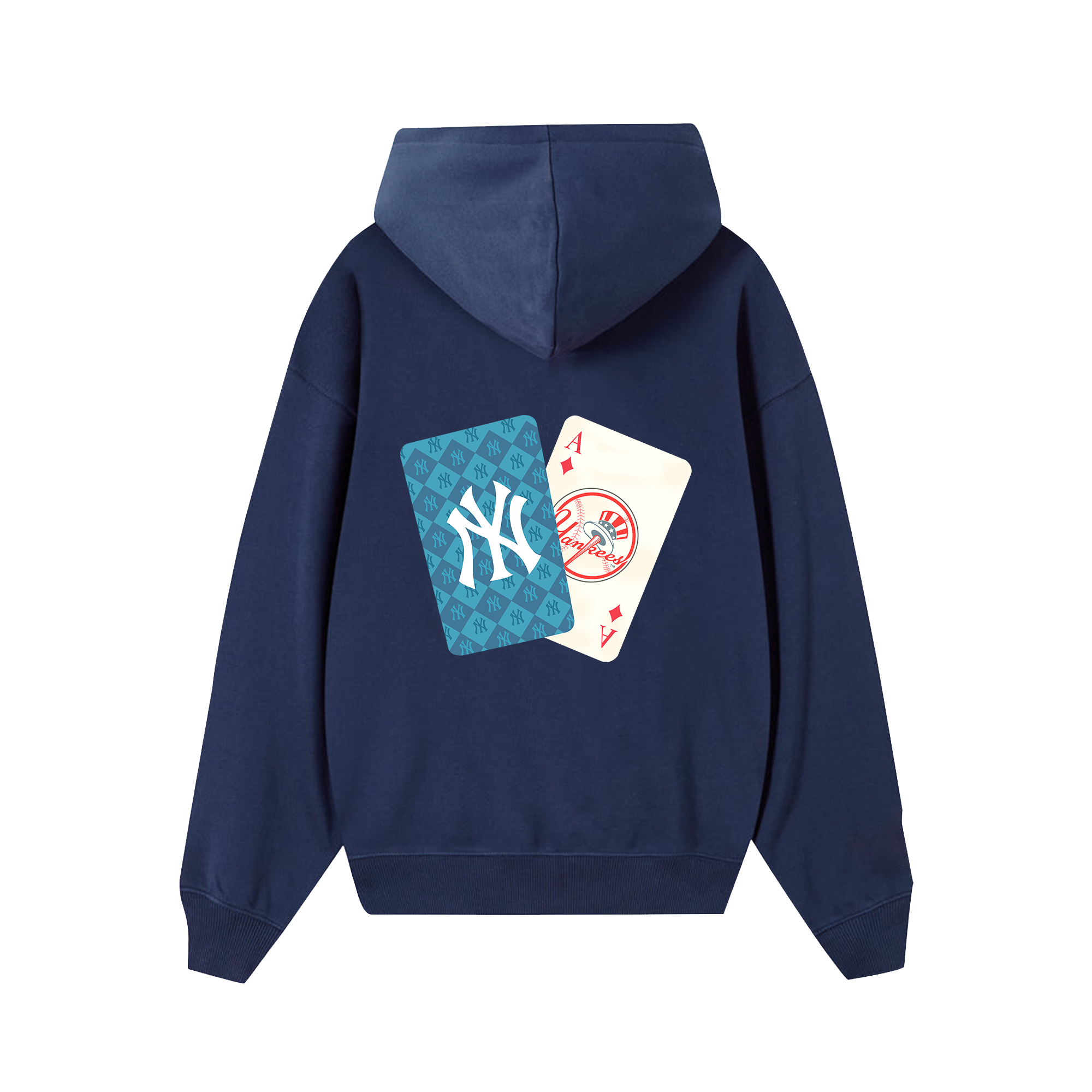 MLB New York Yankees Card Hoodie