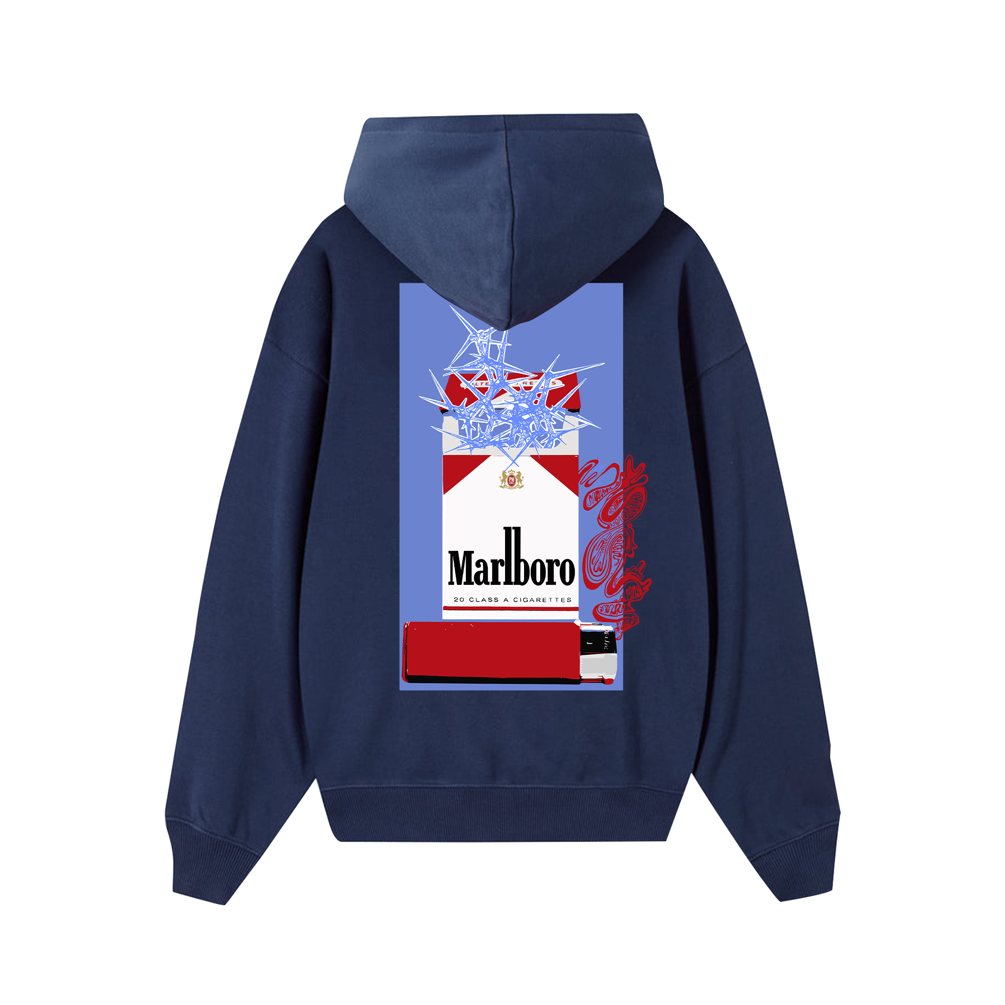 Marlboro Street Art Hoodie