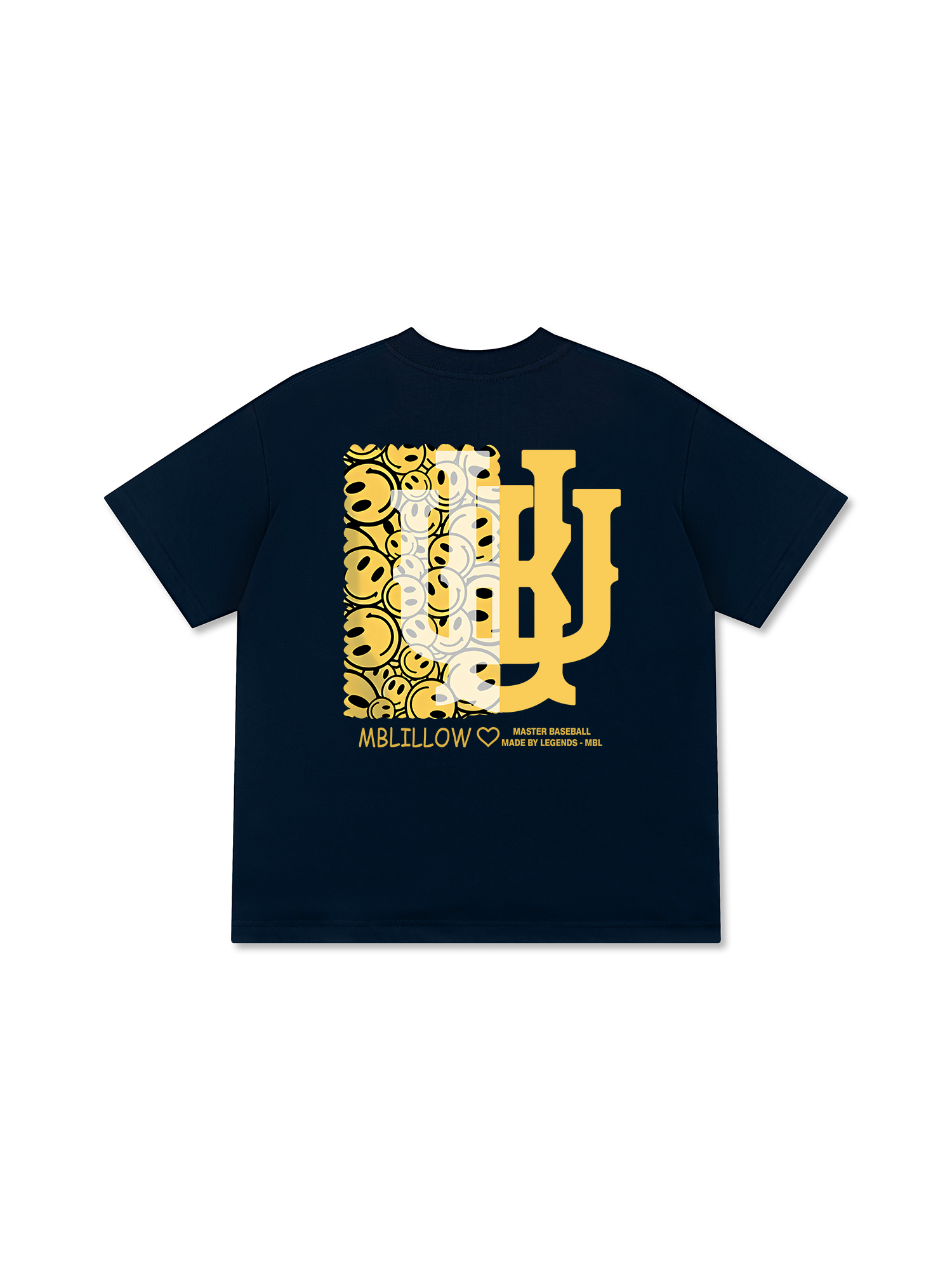 Áo Thun Relaxed Fit  Master Baseball Smiley