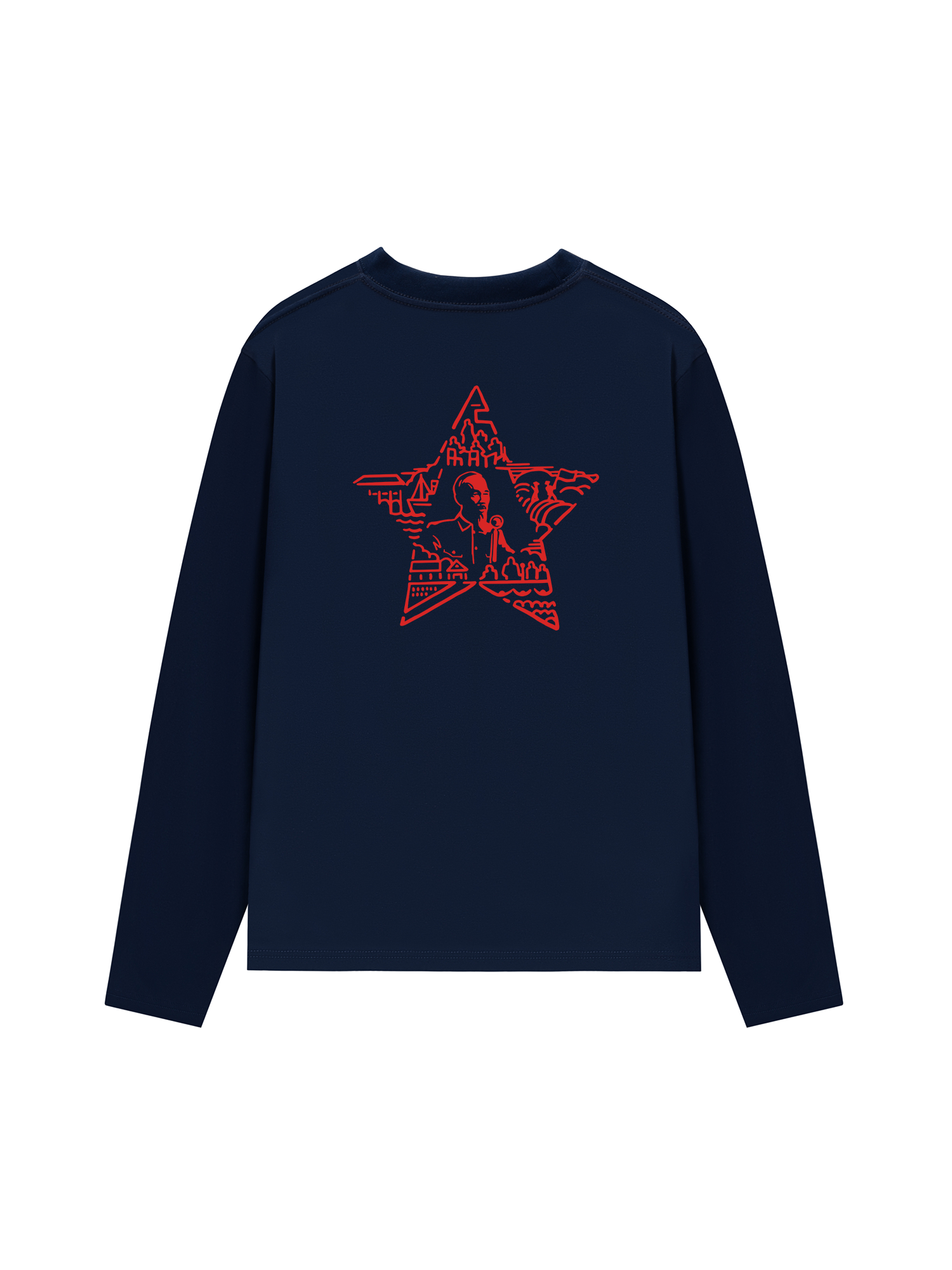 Áo Thun Dài Tay Ngôi Sao Bác Hồ