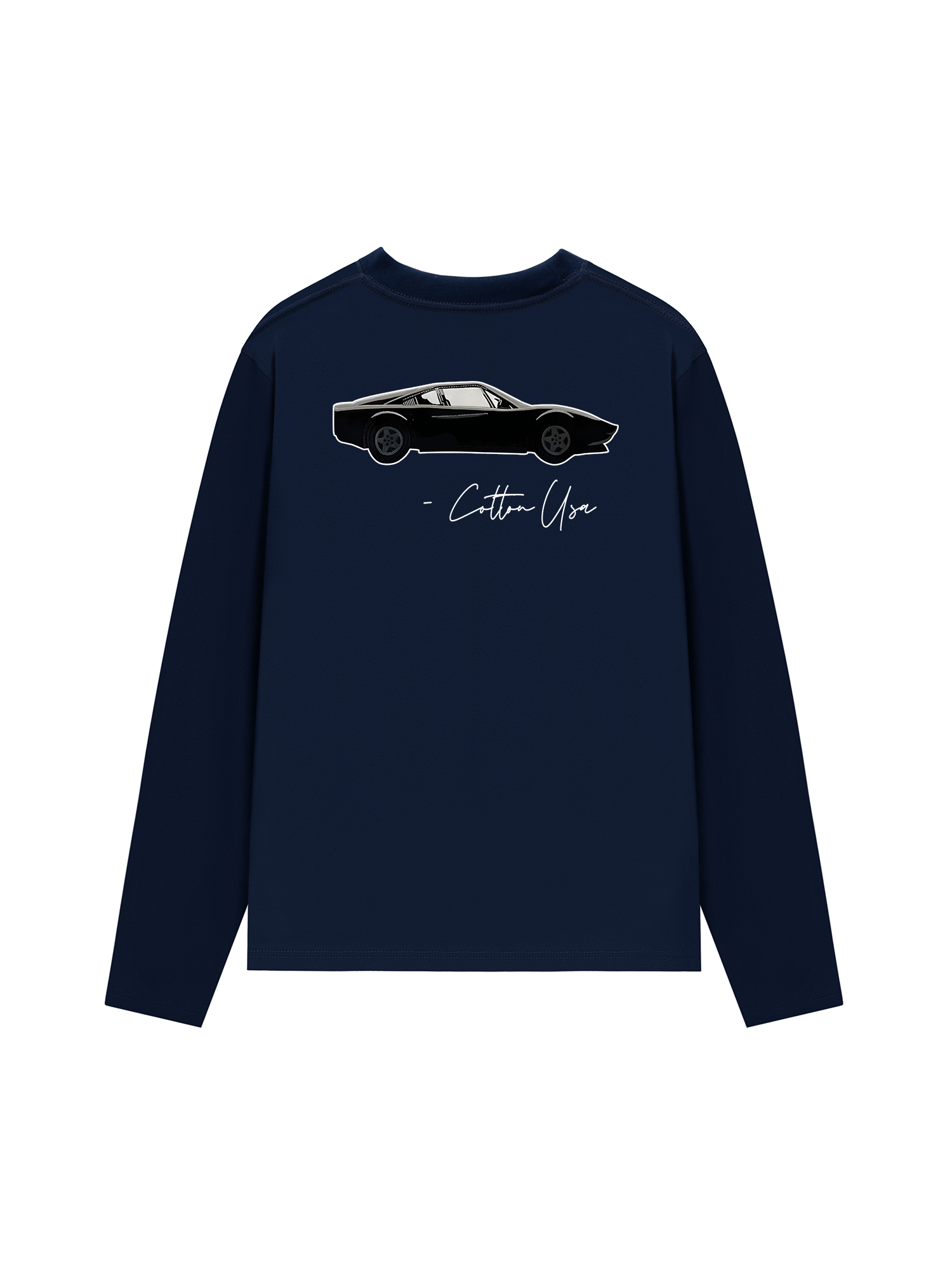 Áo Thun Dài Tay Classic Car Black