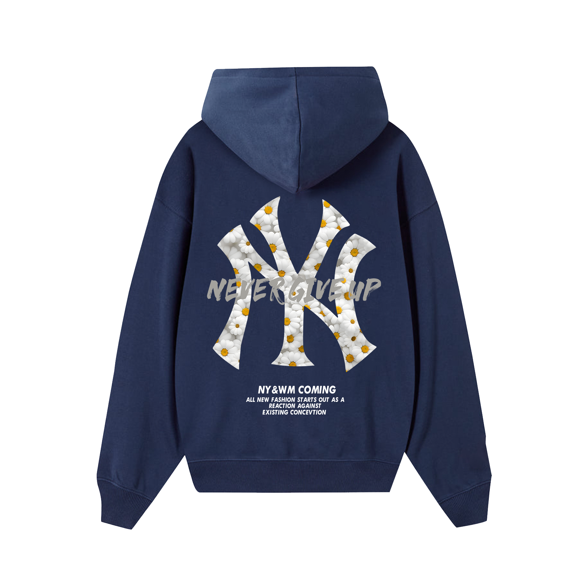 MLB Floral Never Give Up Daisy Hoodie