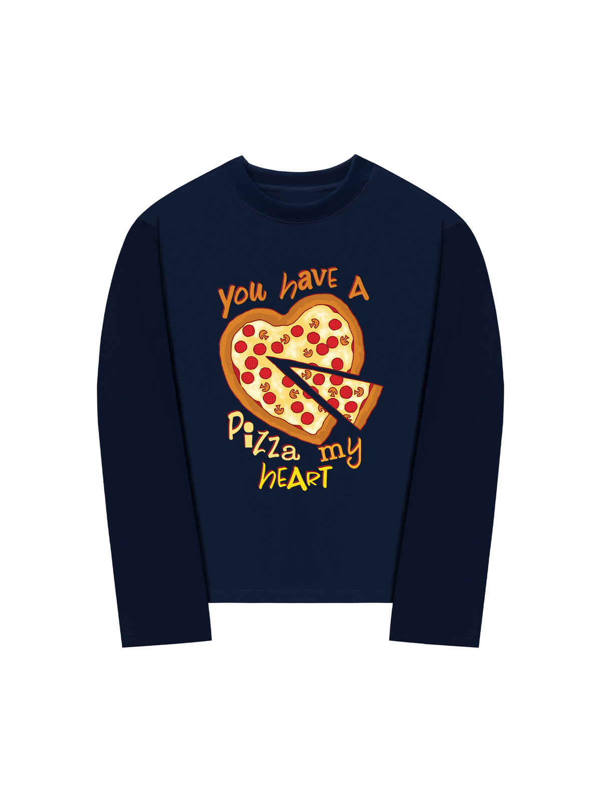 Áo Thun Dài Tay Yumy Mood You Have A Pizza