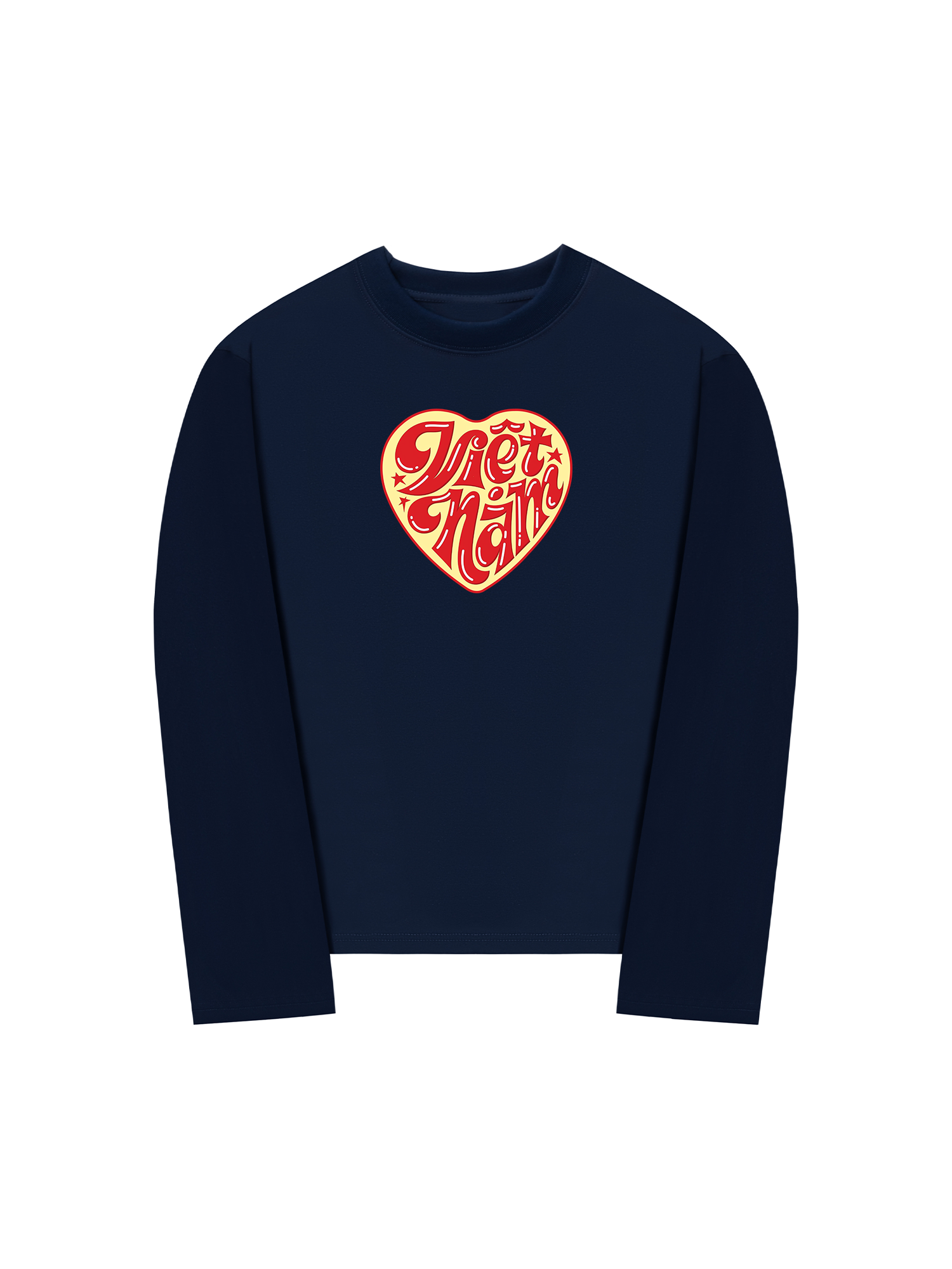 Áo Thun Dài Tay Việt Nam Trong Tim