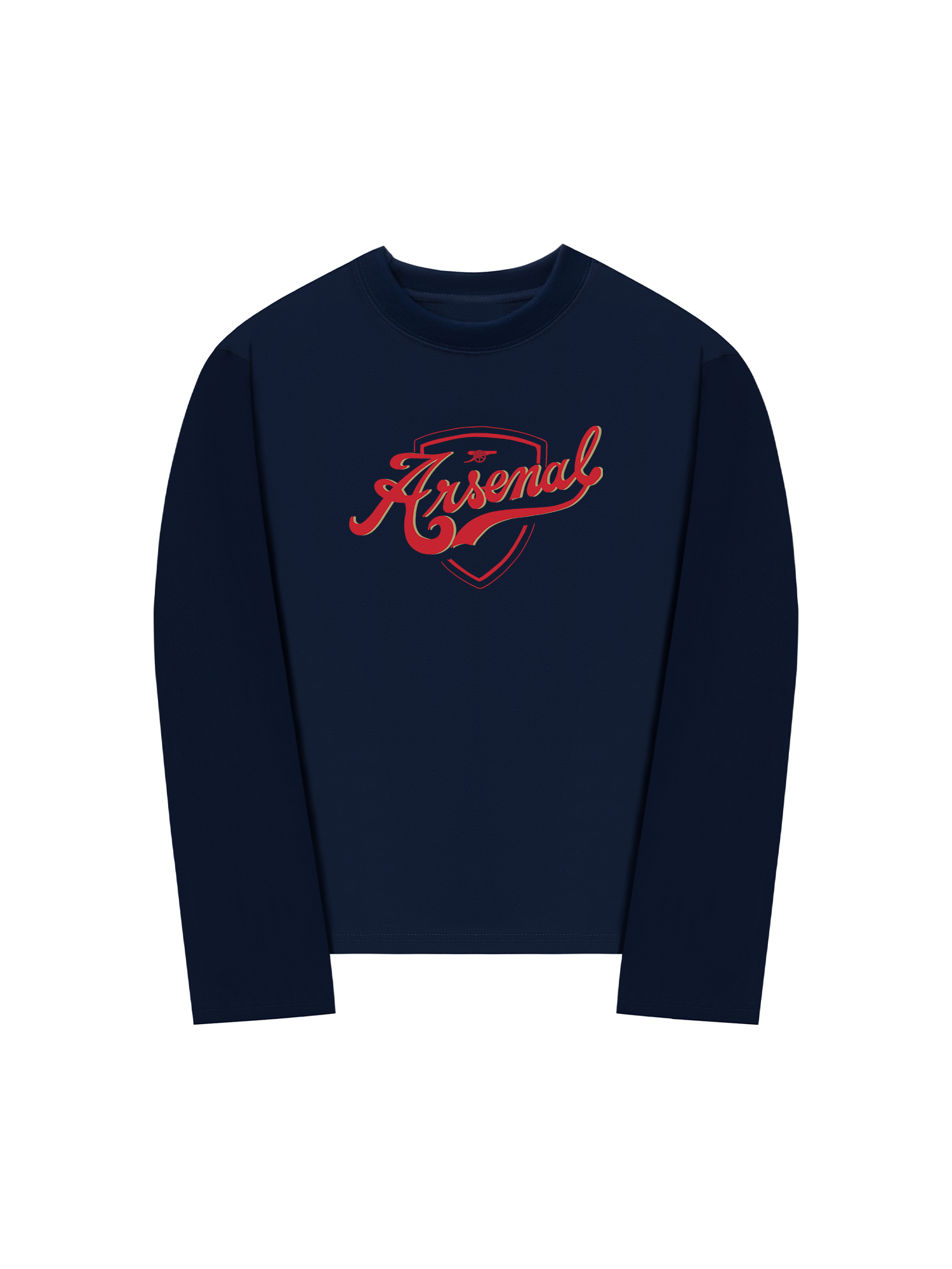 Áo Thun Dài Tay Soccer Arsenal Logo