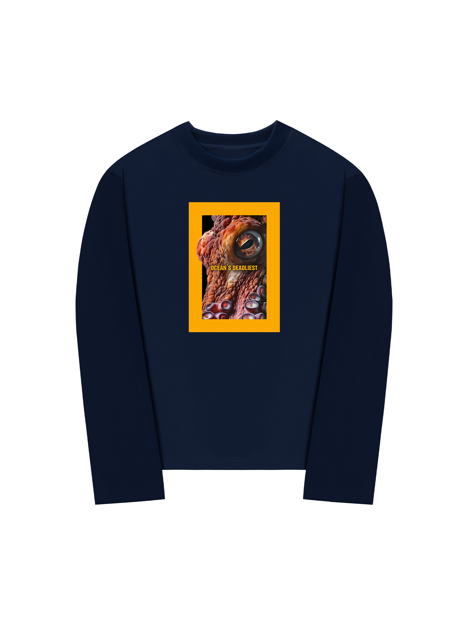 Áo Thun Dài Tay Wild Life Octopus Ocean's Deadliest