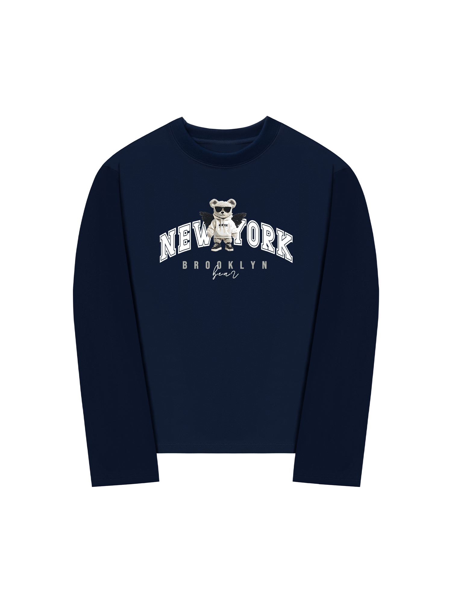 Áo Thun Dài Tay City New York Bear