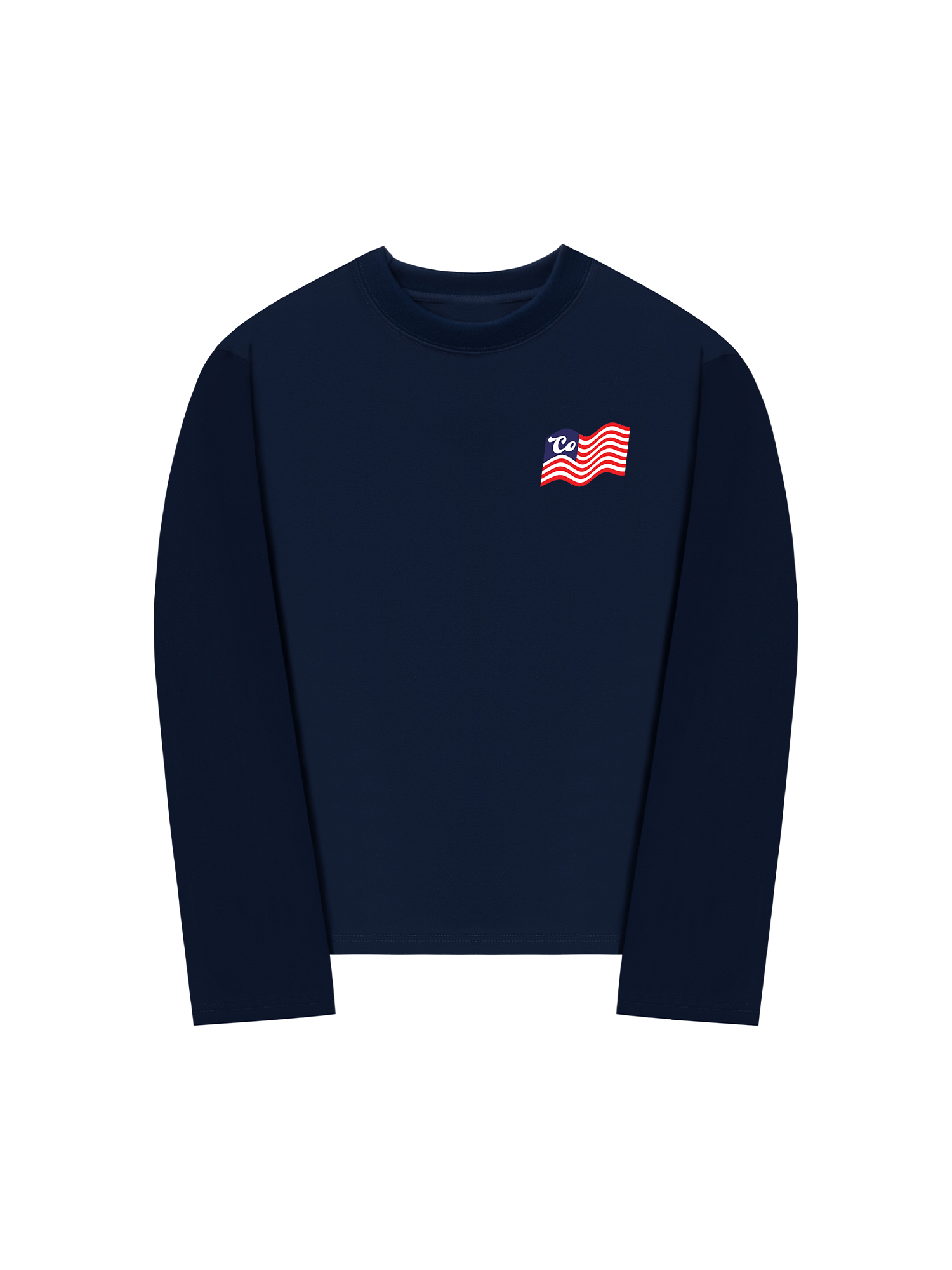 Áo Thun Dài Tay USA Cotton USA Flag