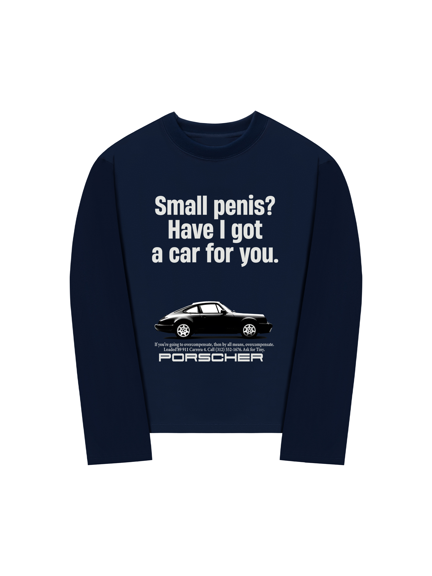 Áo Thun Dài Tay Porsche Small Penis