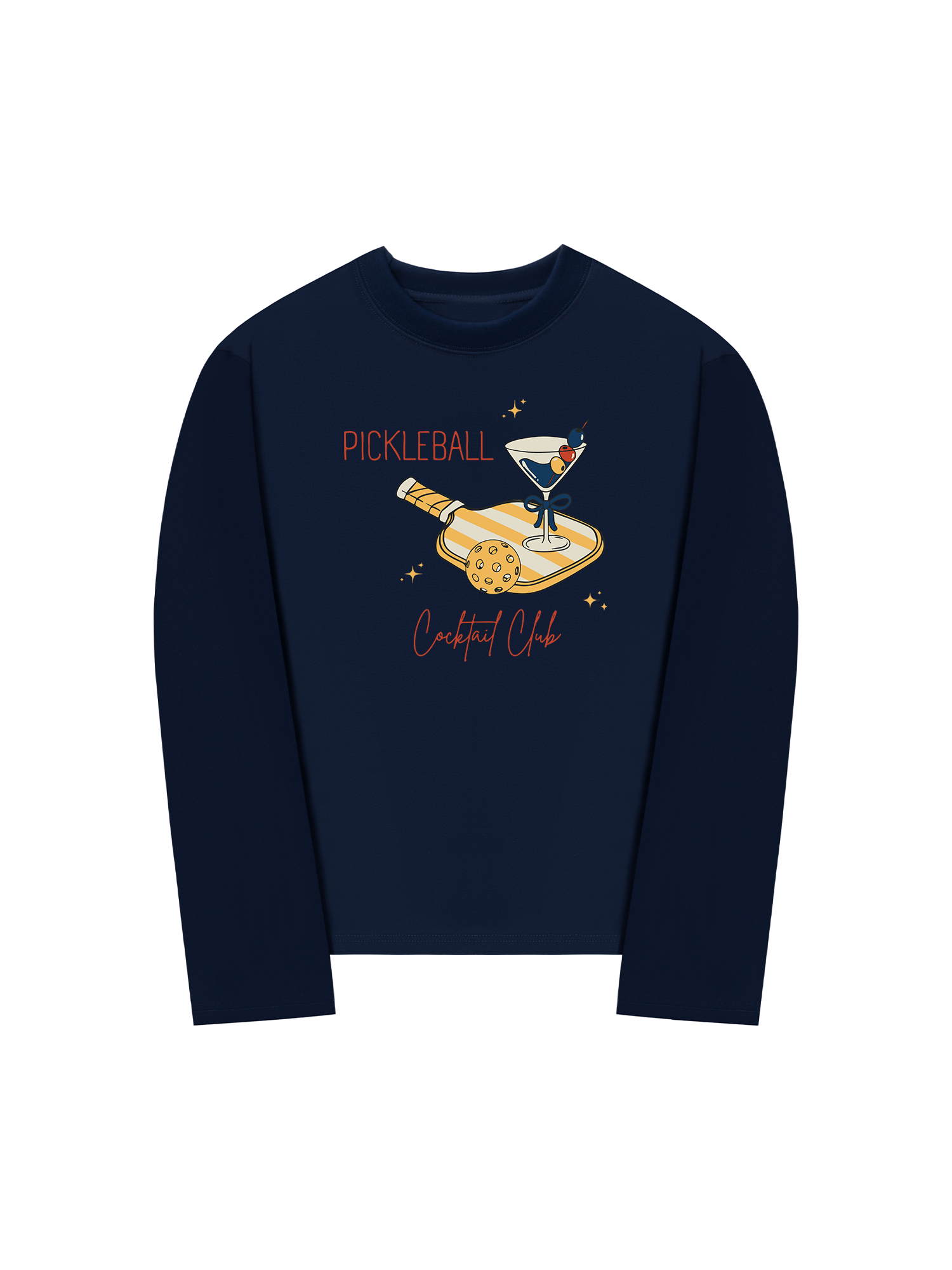 Áo Thun Dài Tay Pickleball Cocktail Club