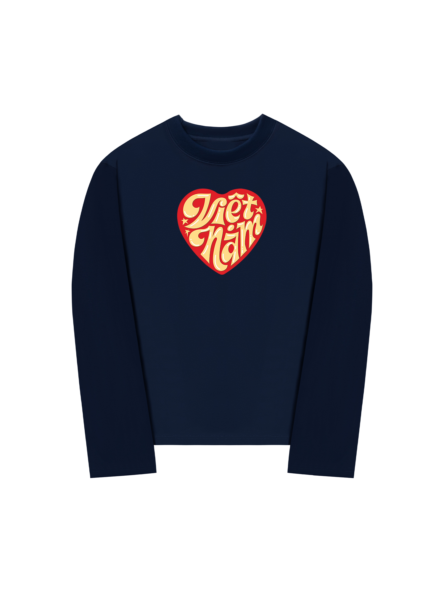 Áo Thun Dài Tay Việt Nam Heart
