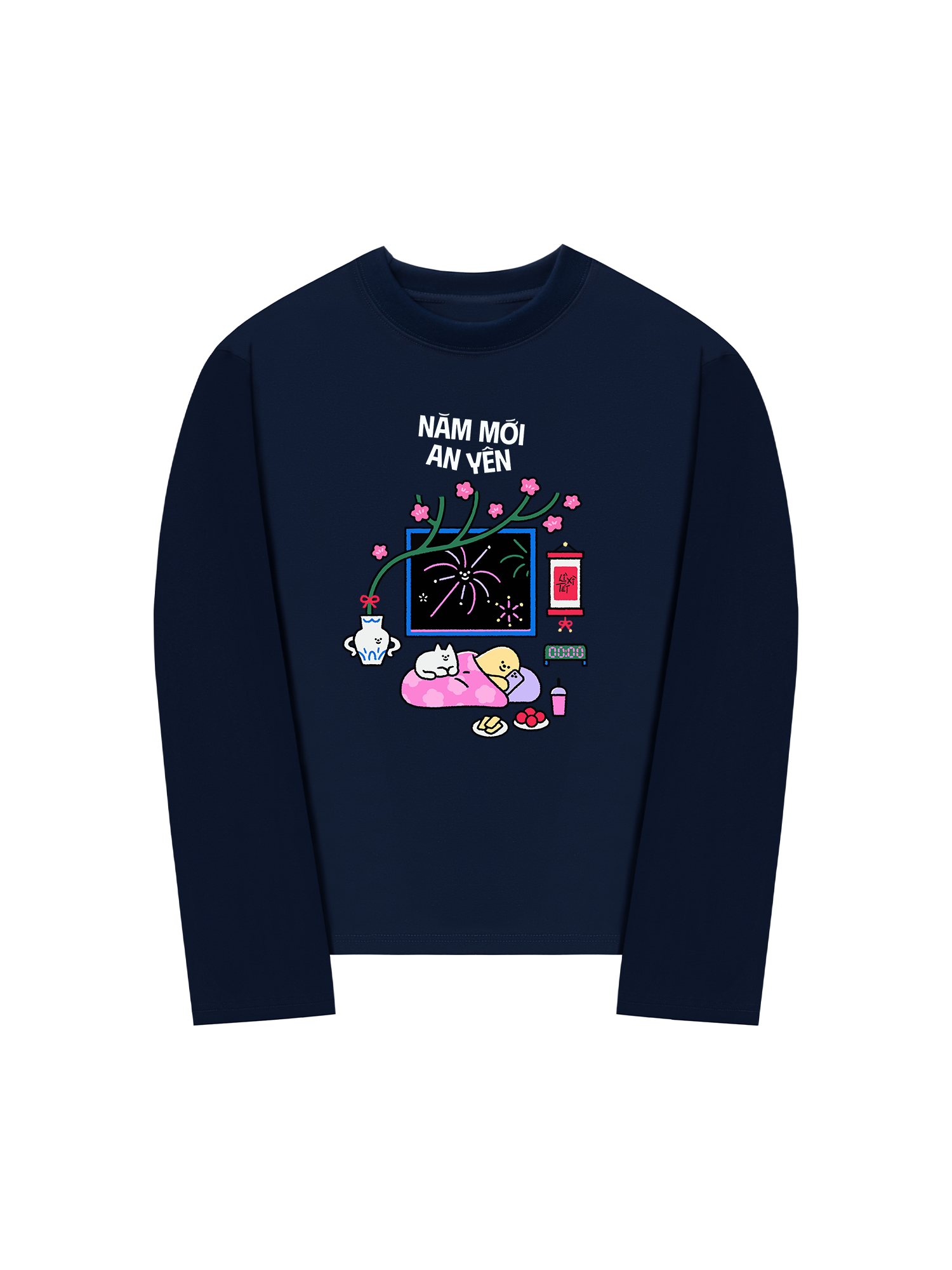 Áo Thun Dài Tay Năm Mới An Yên