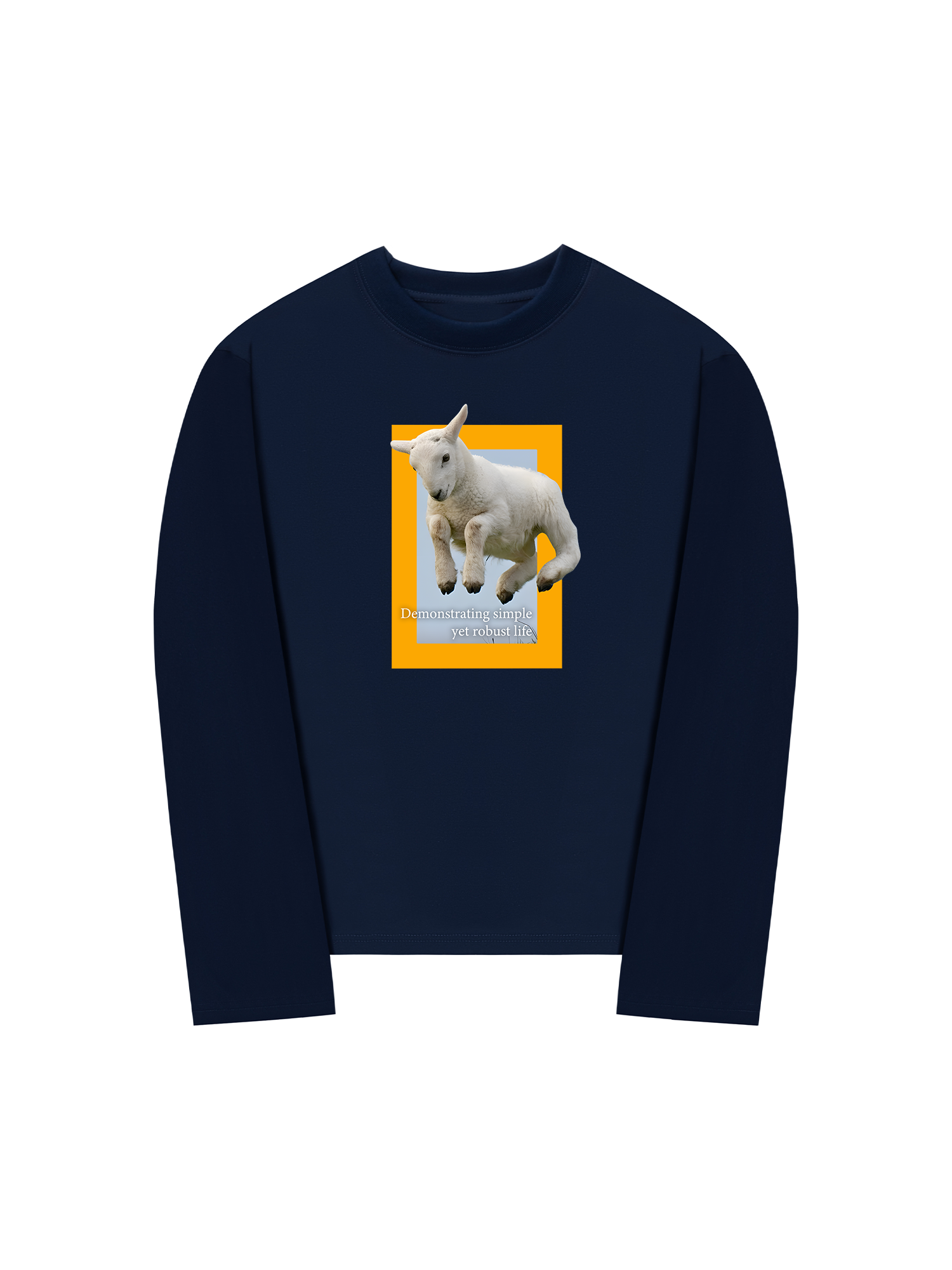 Áo Thun Dài Tay Wild Life Demonstrating Simple