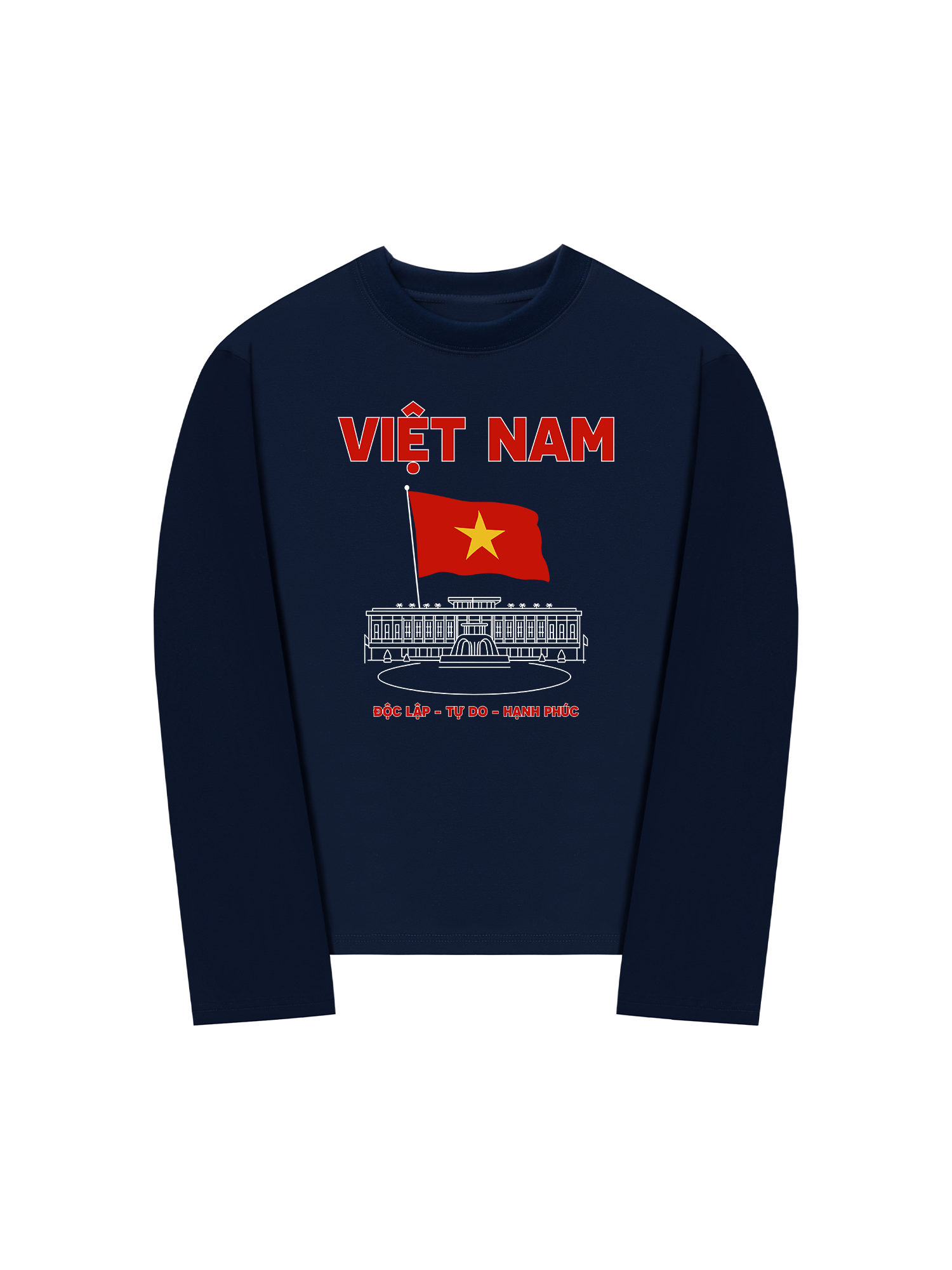 Áo Thun Dài Tay Việt Nam Độc Lập