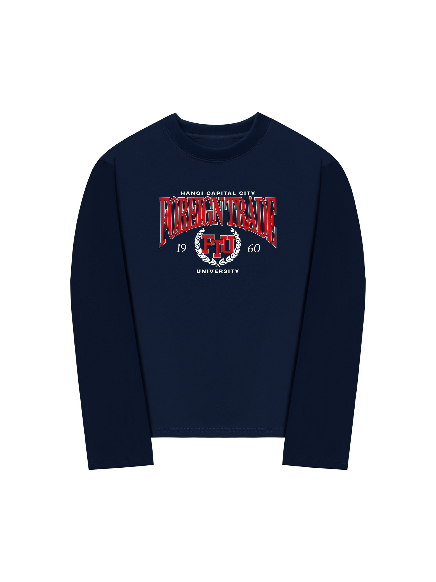 Áo Thun Dài Tay Foreign Trade University