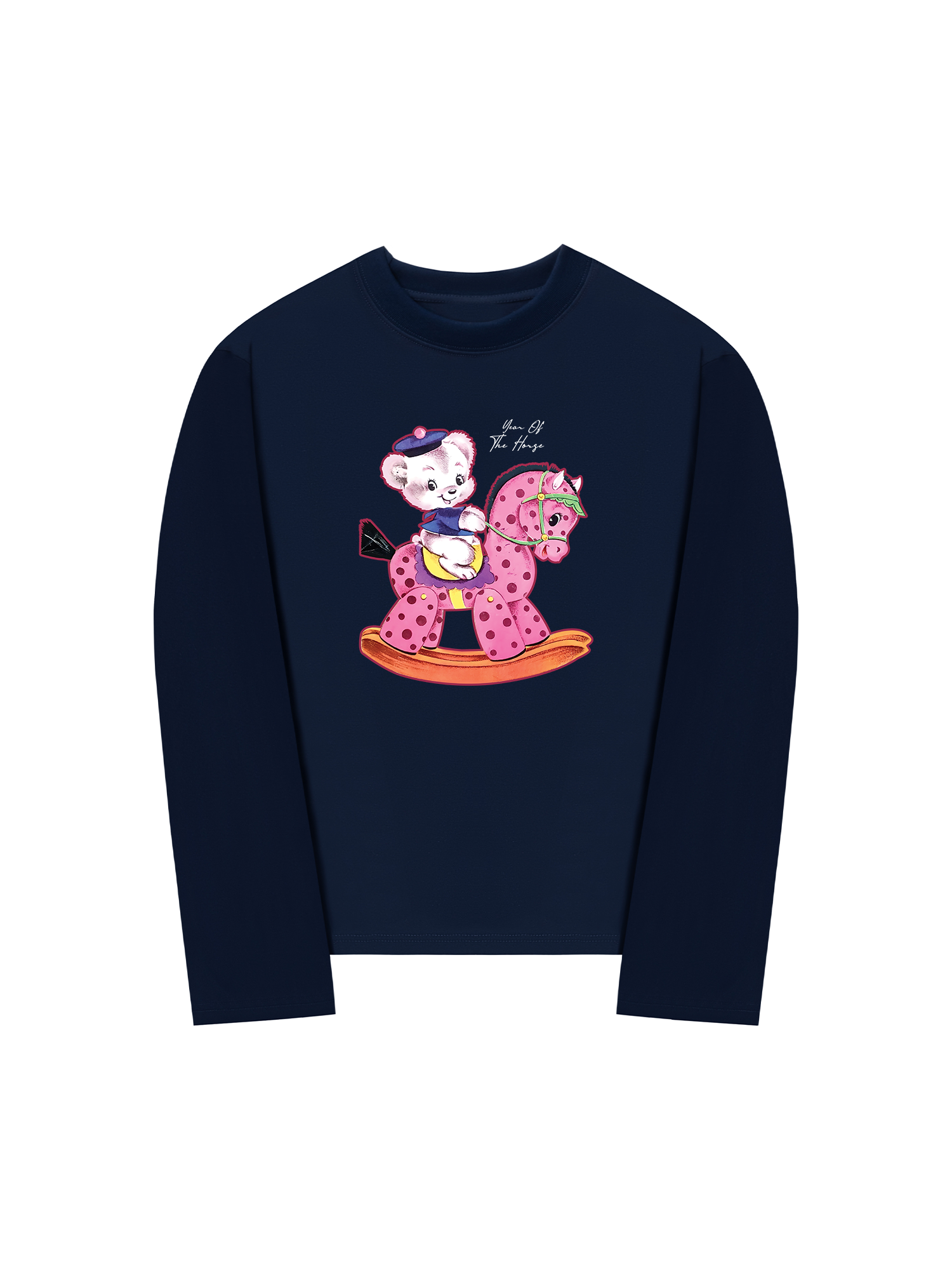 Áo Thun Dài Tay Pink Dots Year Of Horse