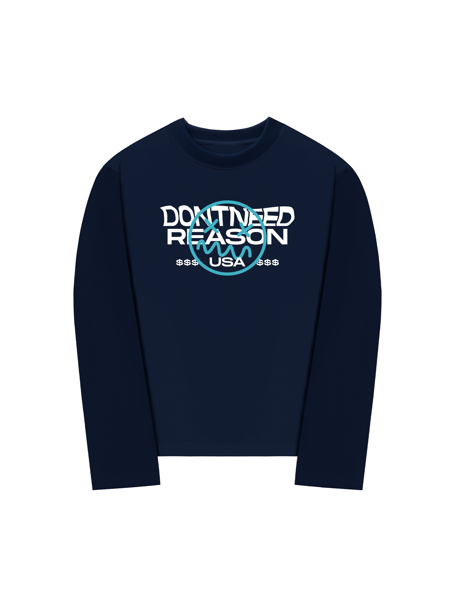 Áo Thun Dài Tay USA Dont Need Reason