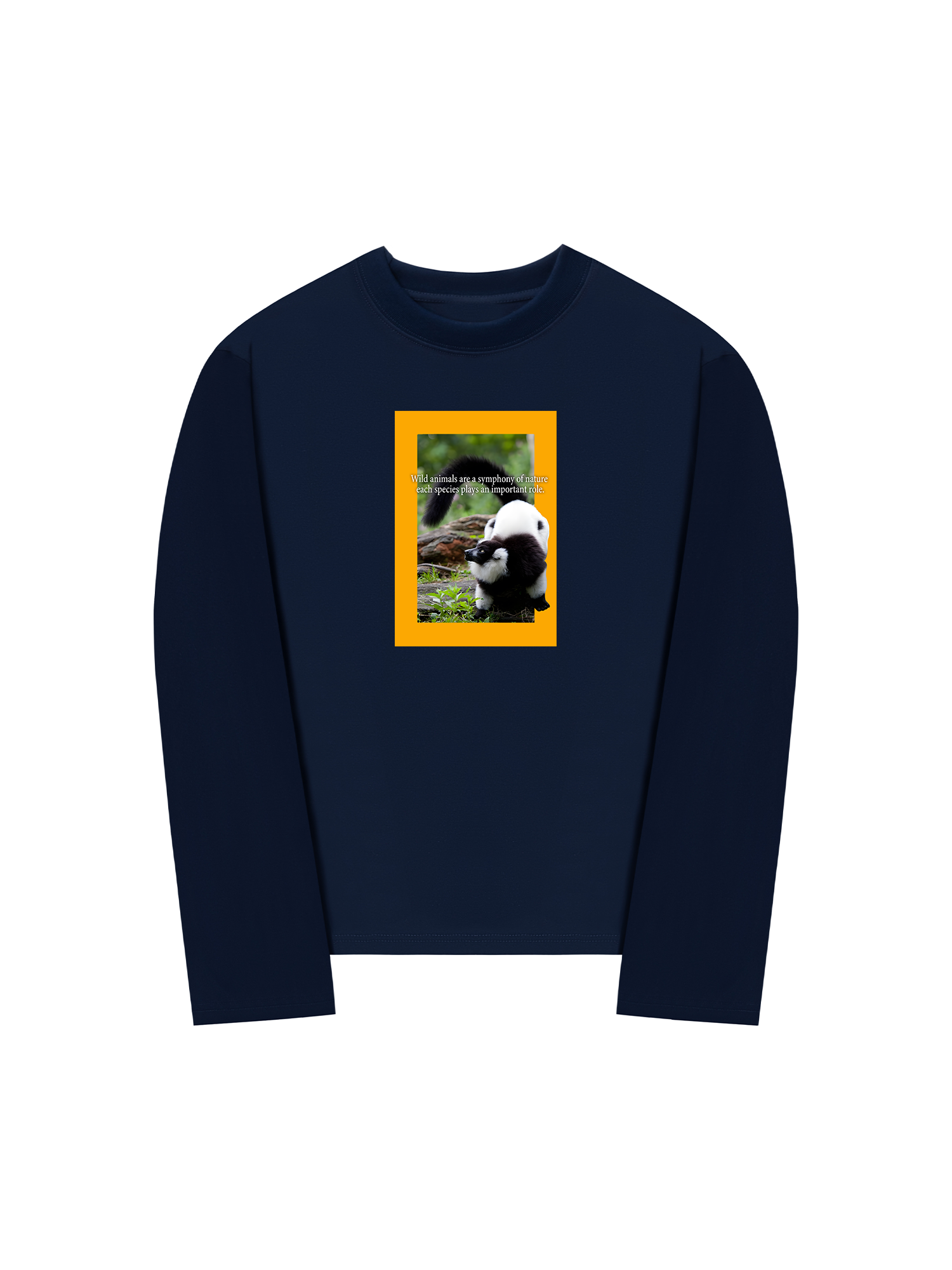 Áo Thun Dài Tay Wild Life Symphony Of Nature